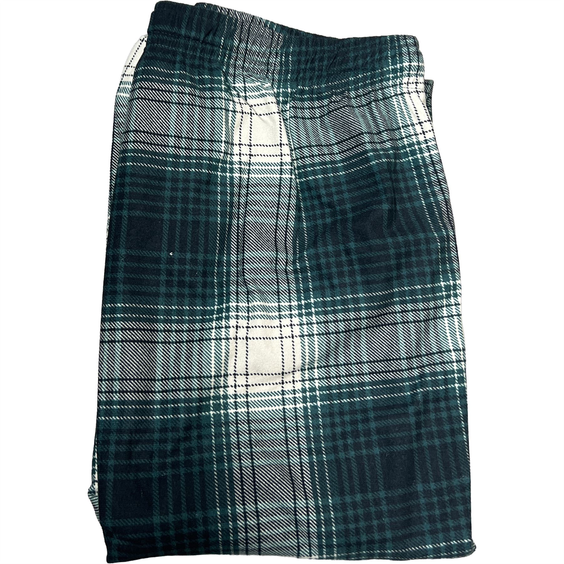 Ex-M&S Mens Soft Flannel Pyjama Bottoms PJ's Woven Check Lounge Pants Nightwear - Picture 10 of 12