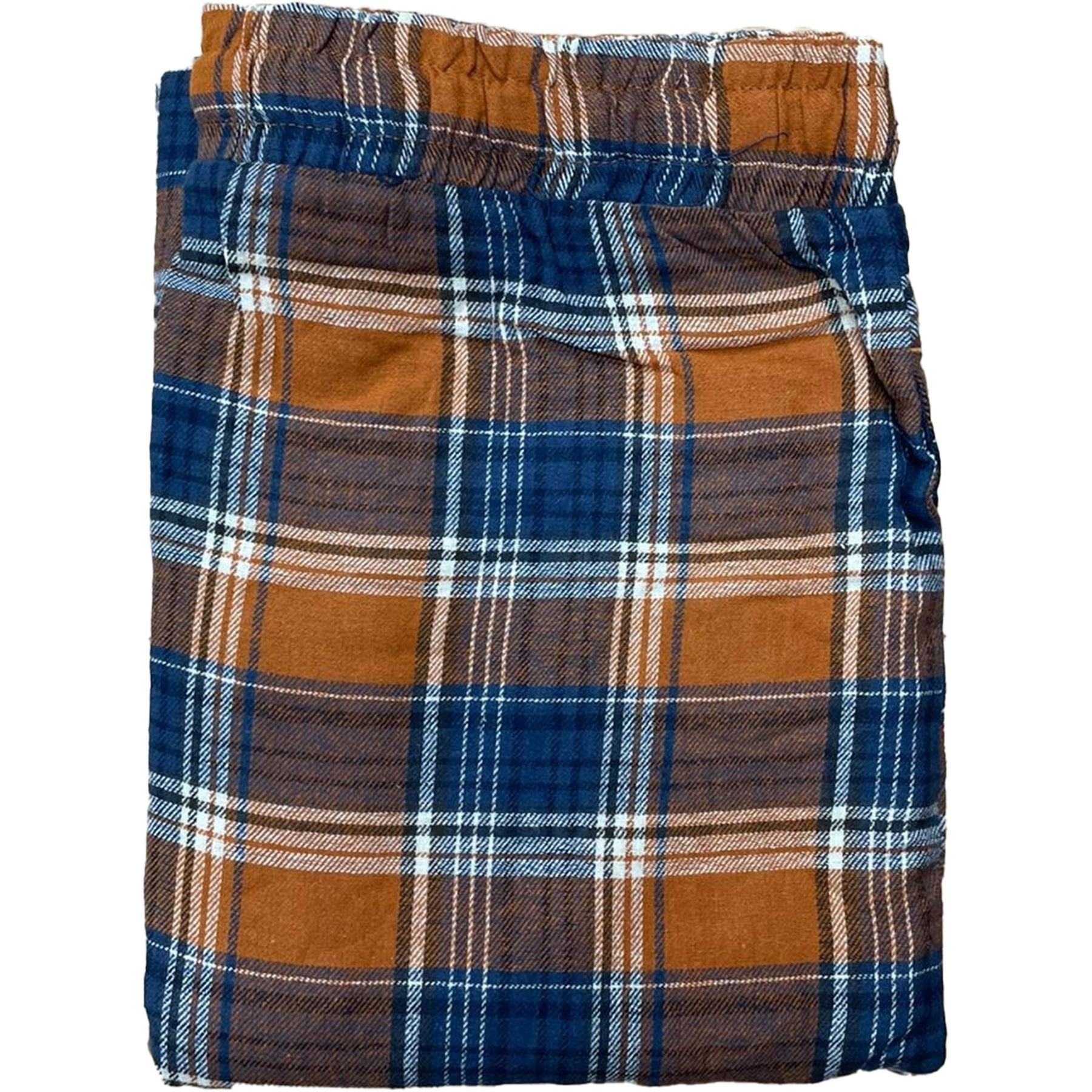 Mens M&S Checked 100% Brushed Cotton Woven Pyjama Bottoms Flannel PJ's Trousers - Picture 13 of 26