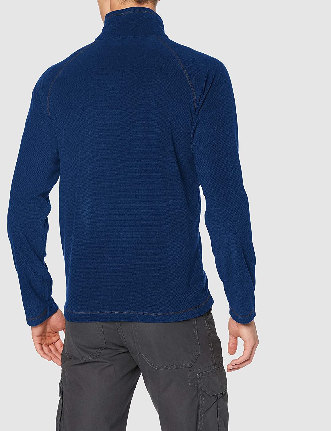 New Regatta Montes Mens Lightweight Half Zip Microfleece Fleece Jacket