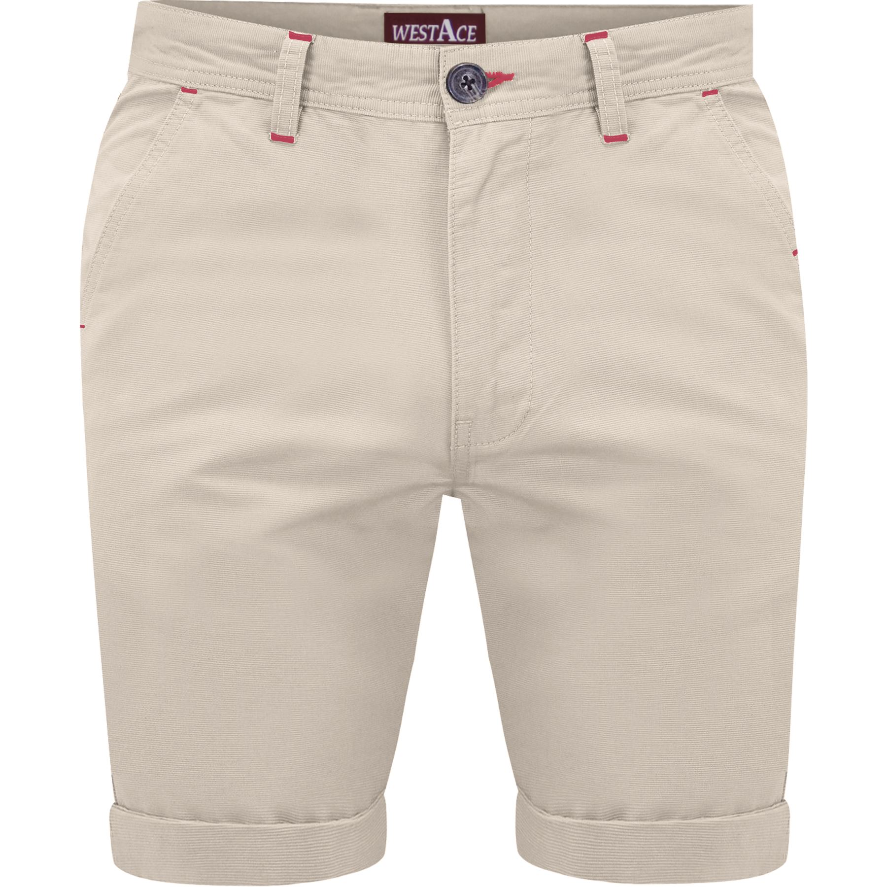 Mens Chino Shorts Casual Slim Fit Stretch Classic Relaxed Golf Summer Half Pant - Picture 28 of 30