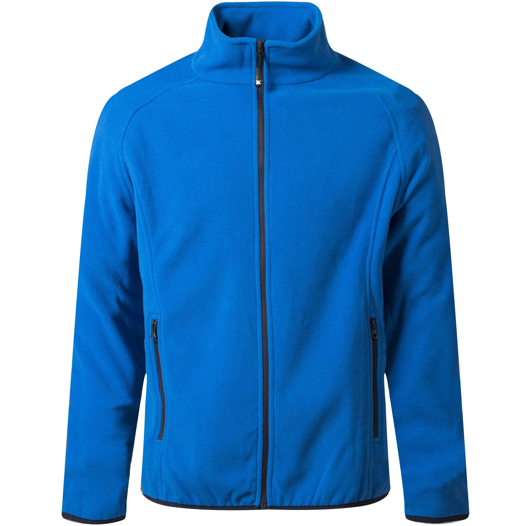 Men's Ex-Brand Fleece Jacket | Full Zip Up Micro Polar Anti-Pill Work Wear | Warm