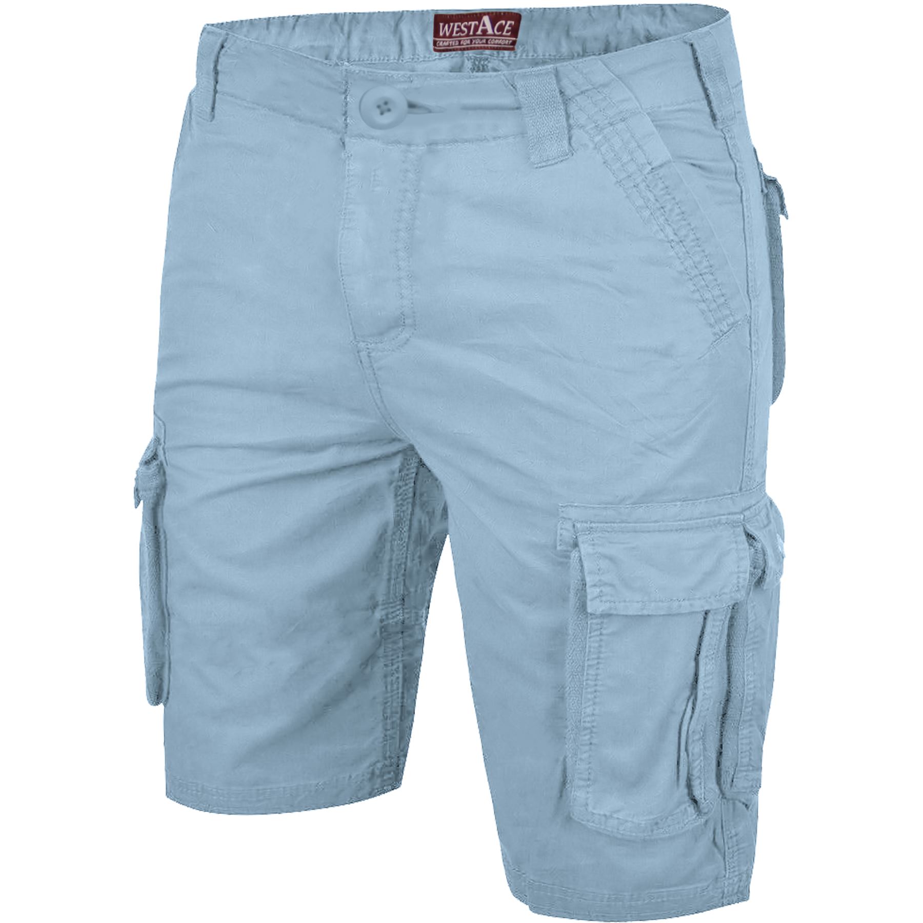 Mens Cargo Combat Shorts Casual Summer Chino Cotton Half Pants All Sizes 32-44 - Picture 10 of 19