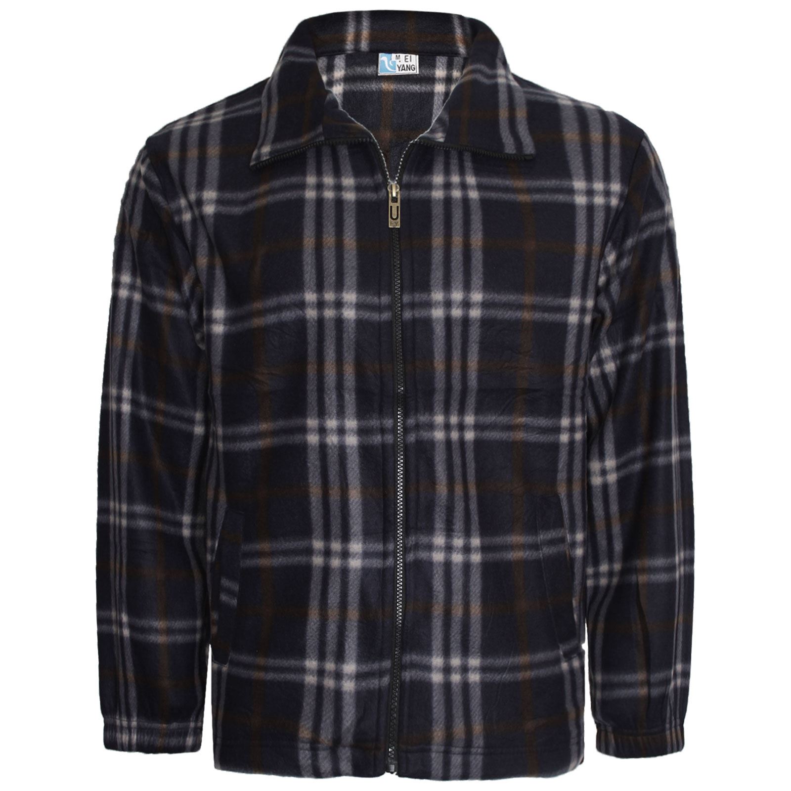 NEW MENS LUMBER JACK WORK SHIRT FLANNEL JACKET WINTER WARM CHECK TOP