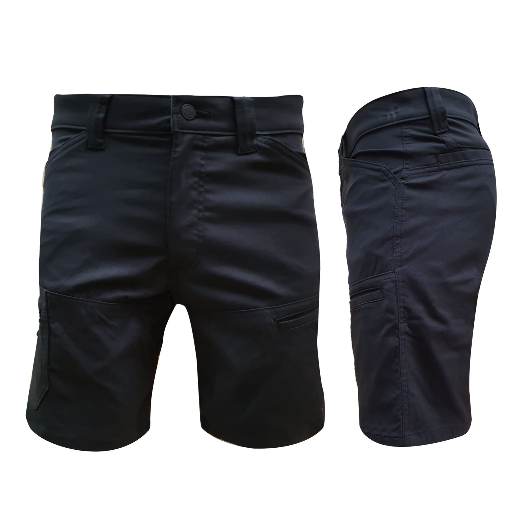 Men Hiker Cotton Cargo Combat Chino Shorts Relaxed Camo Half Pant 30-54 - Picture 23 of 27
