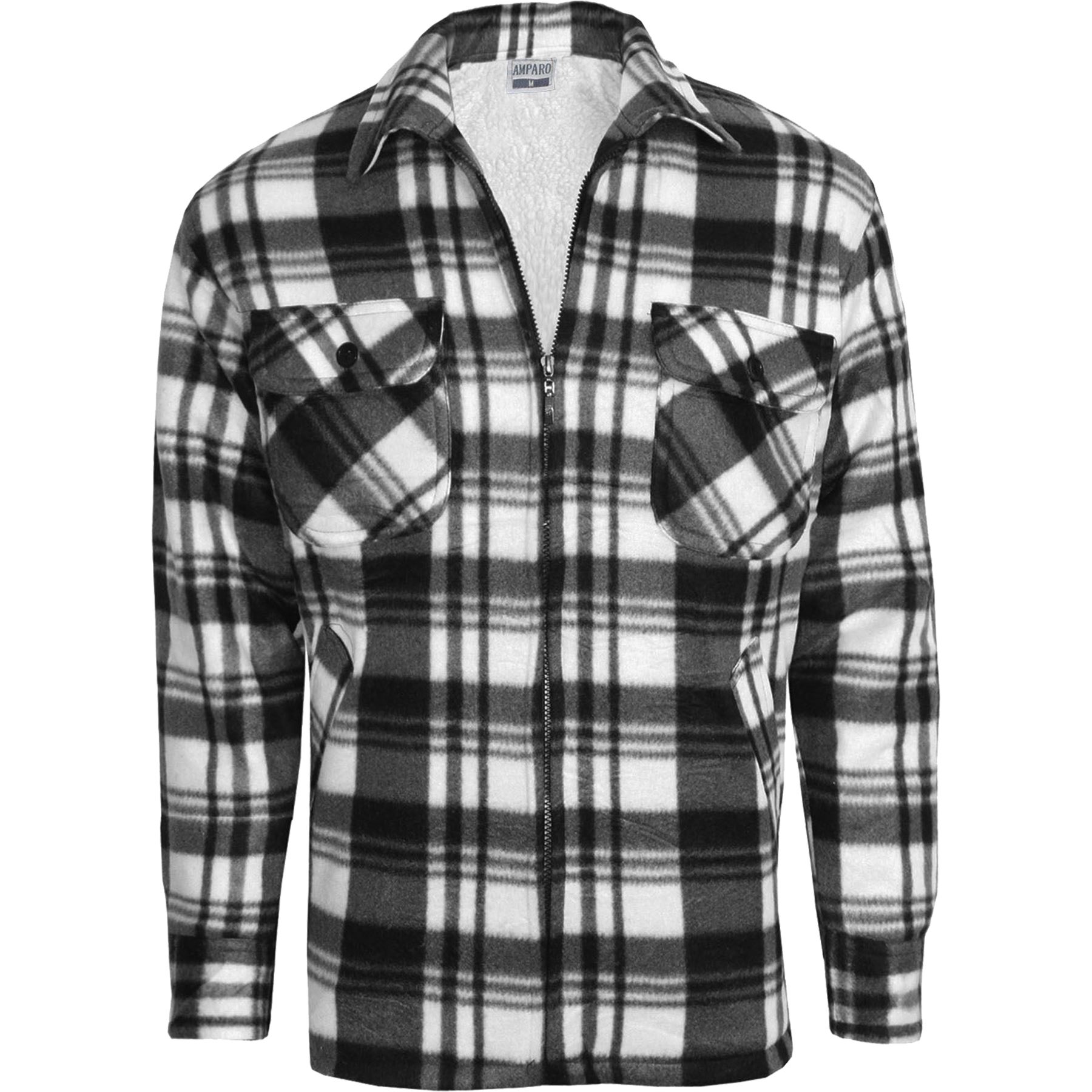 Mens Sherpa Fleece Lined Lumberjack 