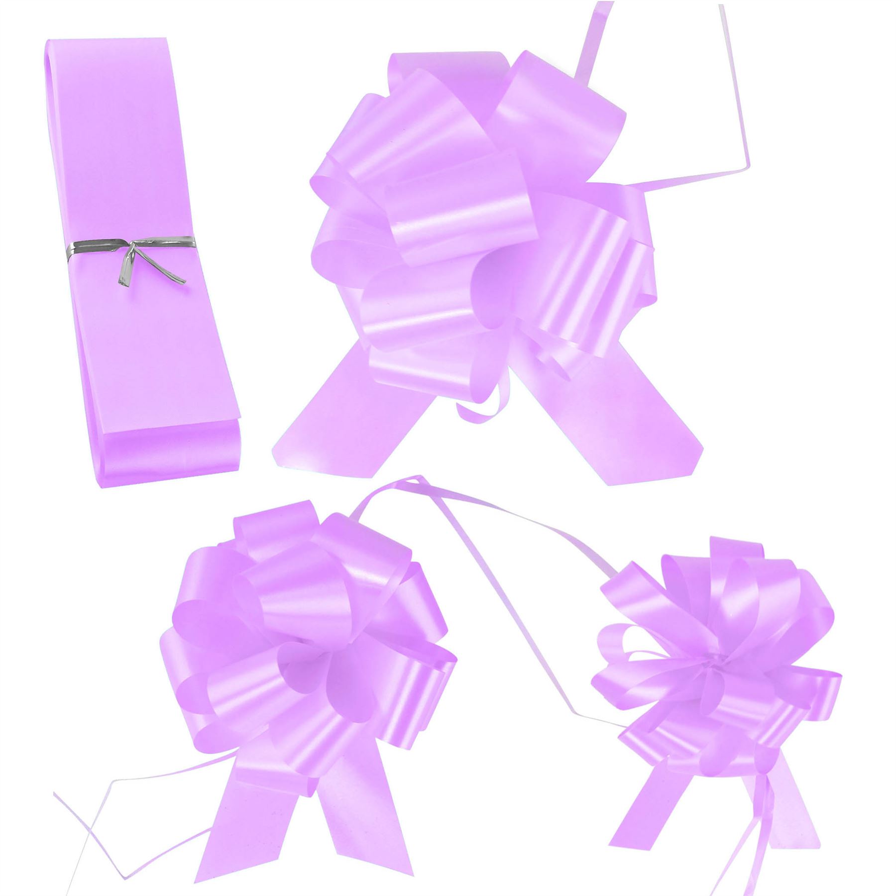 20x PP Pull Bows - 18mm, 30mm or 50mm Size - Florist Pullbows Ribbon Car - Picture 47 of 96