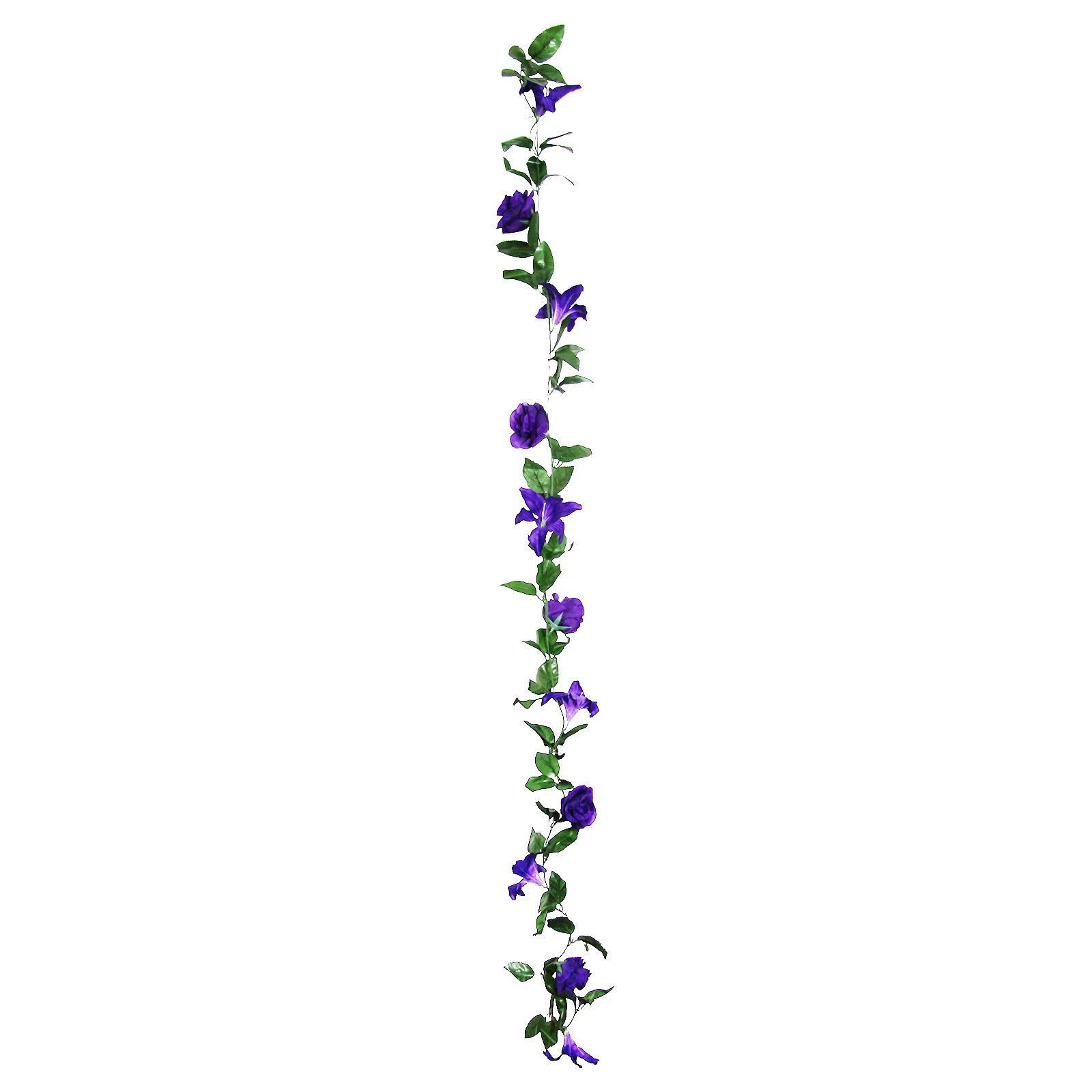 Rose and Lily Flower Garland! Artificial Fake Flowers Vine Ivy Trellis - Picture 16 of 24