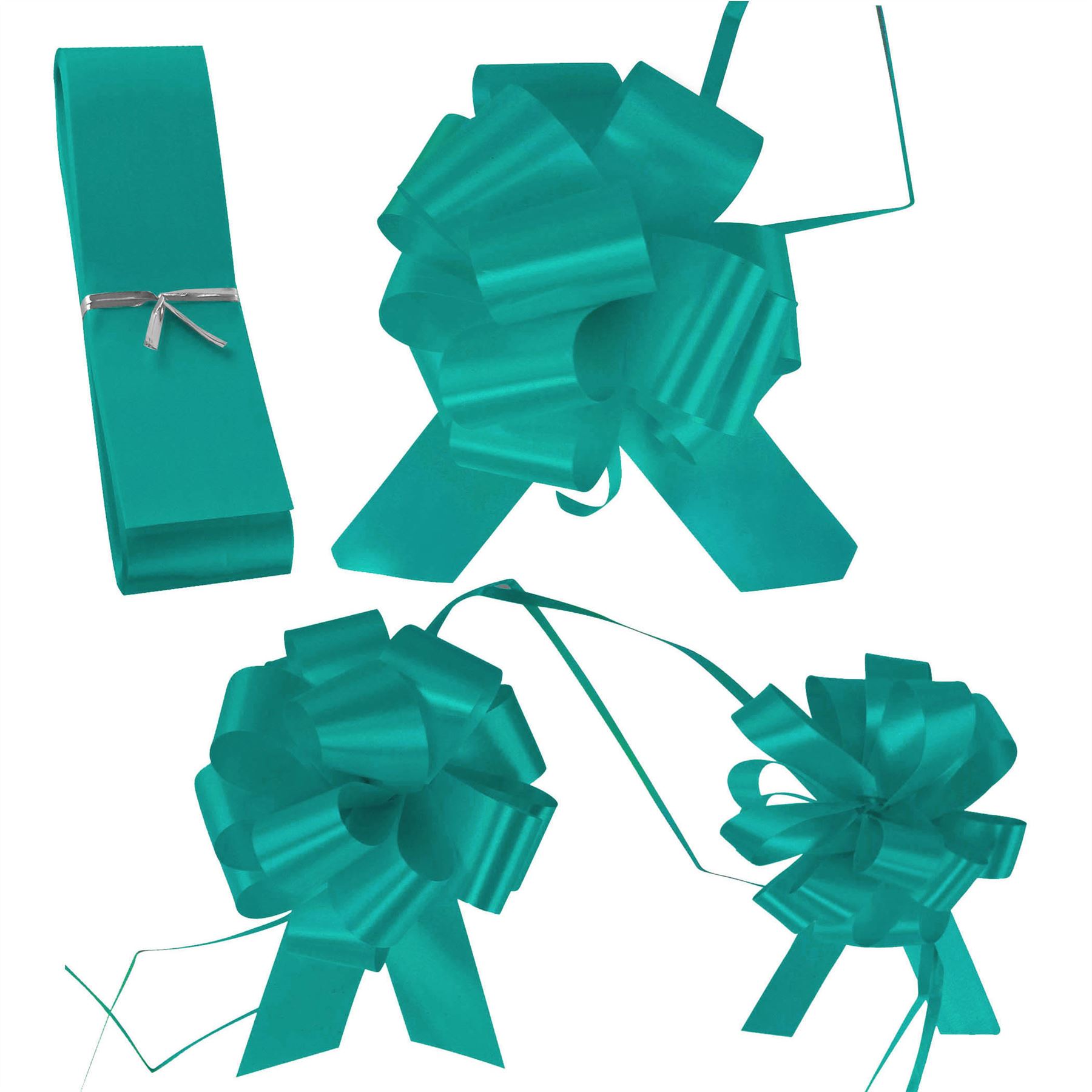 20x PP Pull Bows - 18mm, 30mm or 50mm Size - Florist Pullbows Ribbon Car - Picture 83 of 96