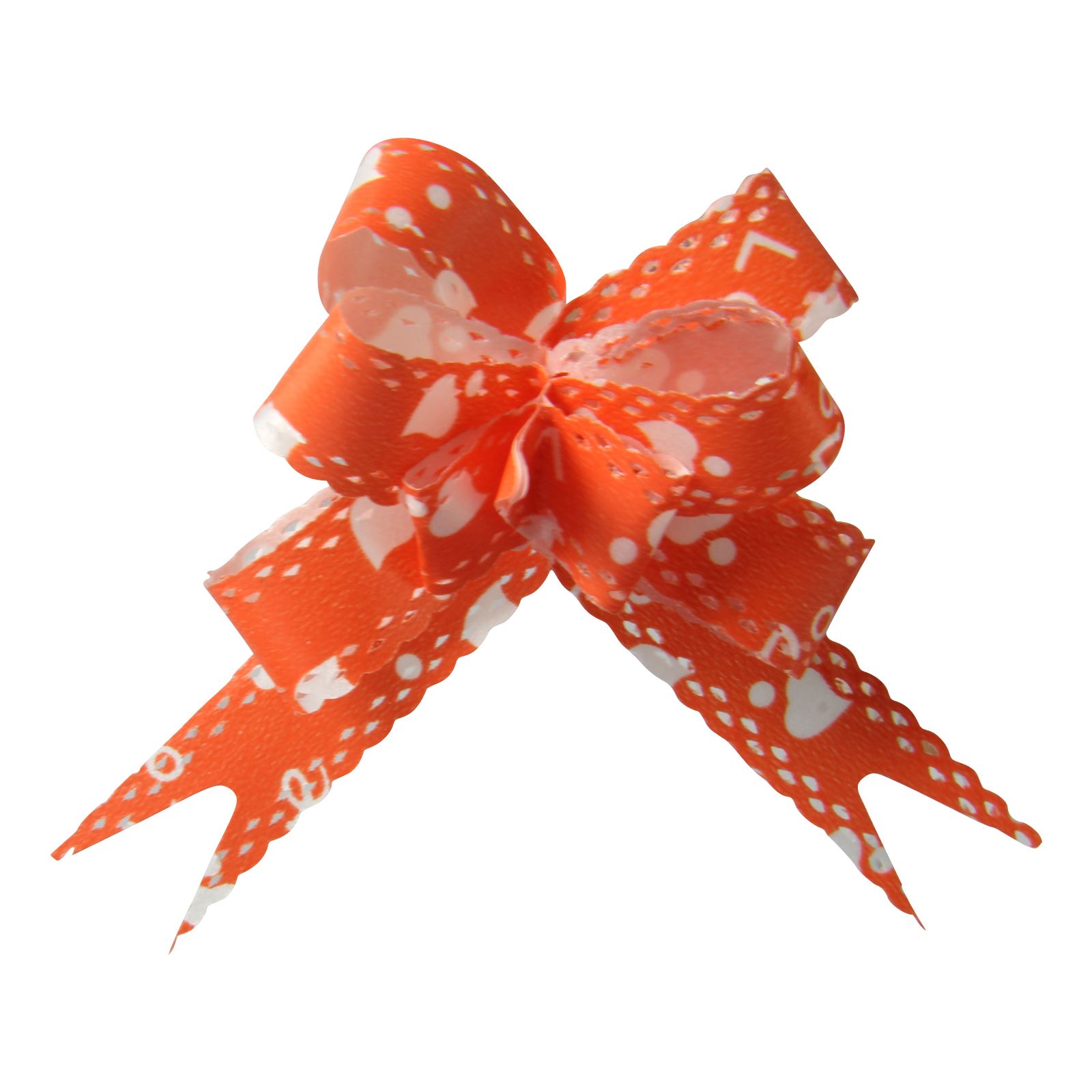 15mm Frilled Edge Butterfly Pull Bows - Picture 7 of 8