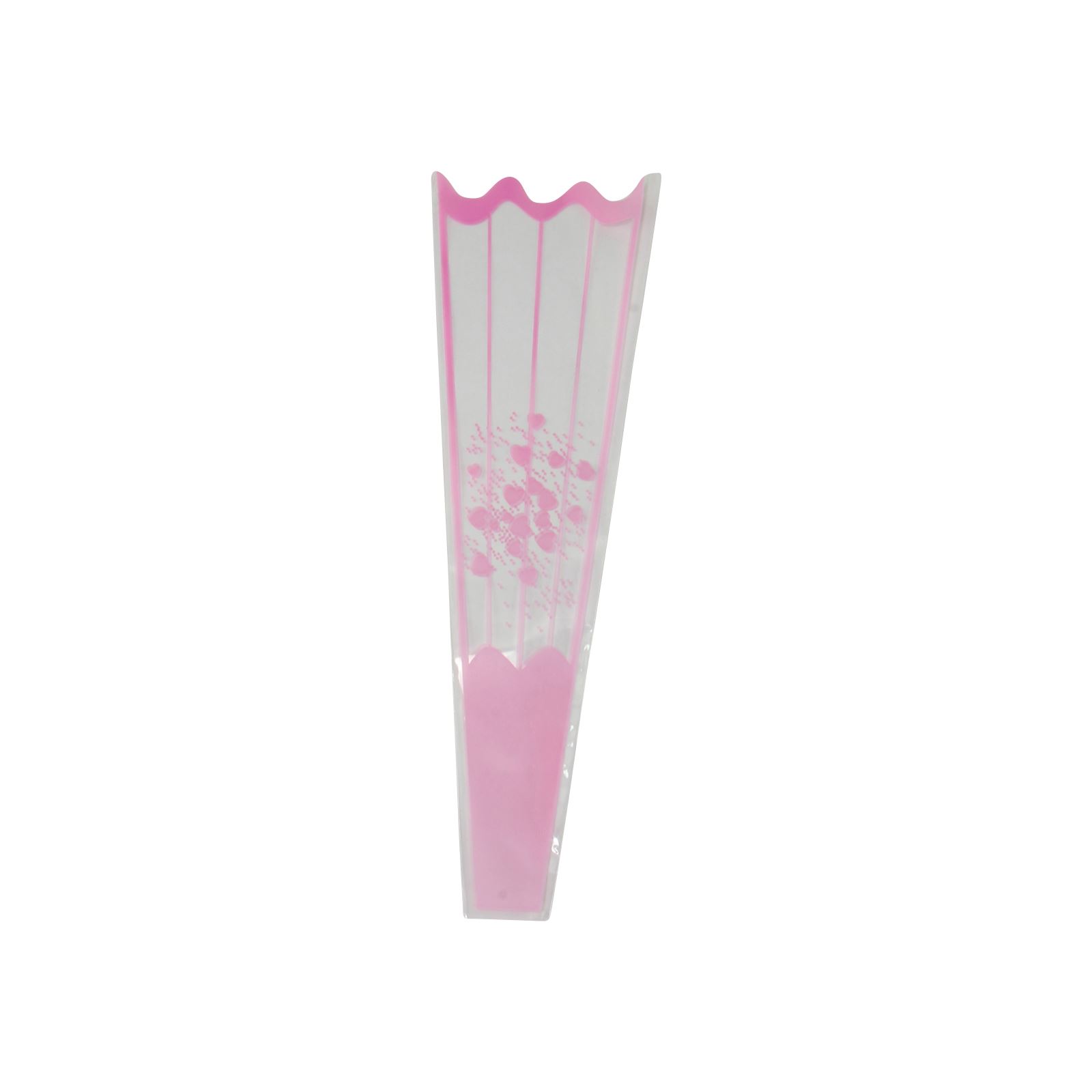 Printed Single Rose Cellophane Sleeves Flower Florist Wrap Rose Cello