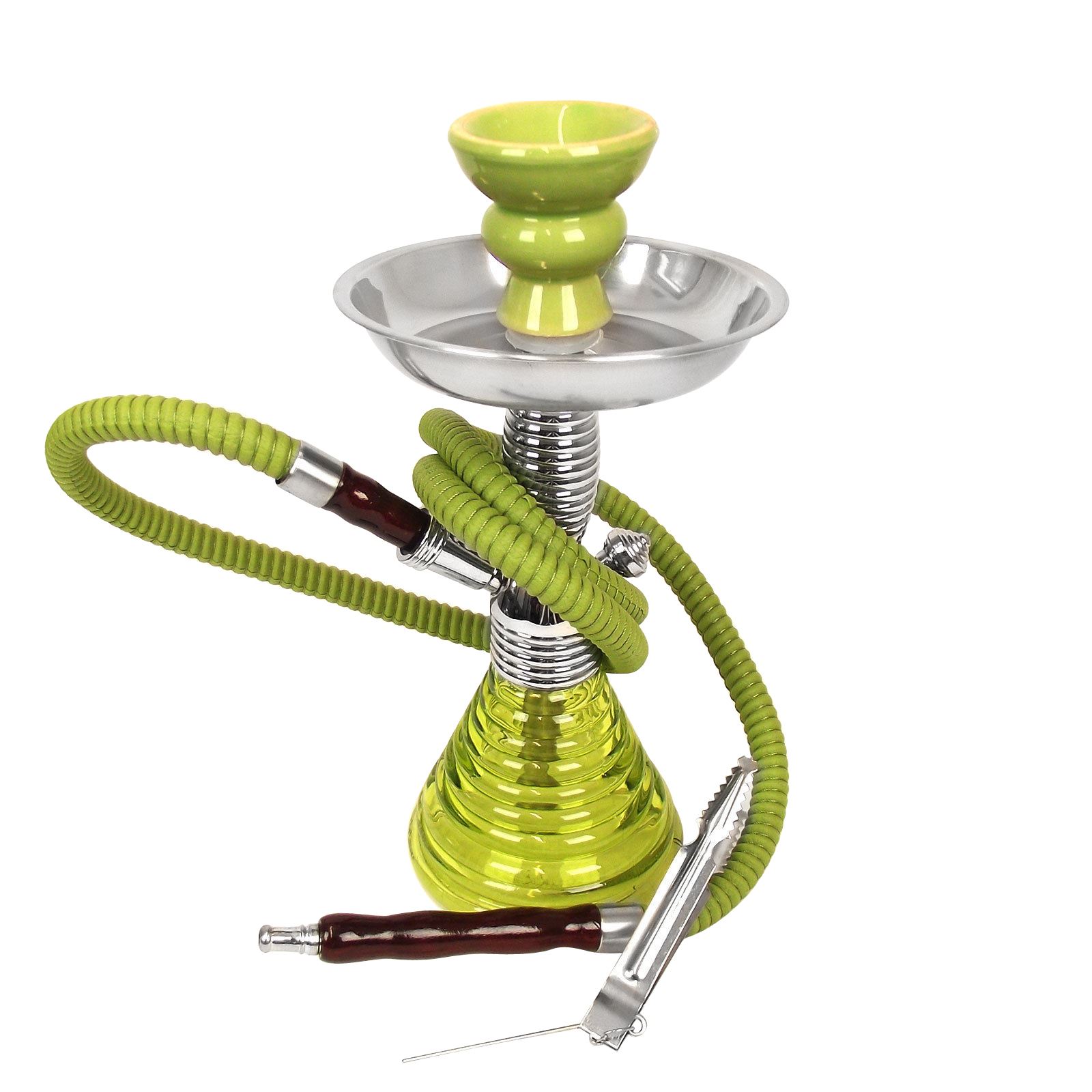 Petite Premium Modern Mya Chrome Hookah Shisha Pipe Egyptian HIGH