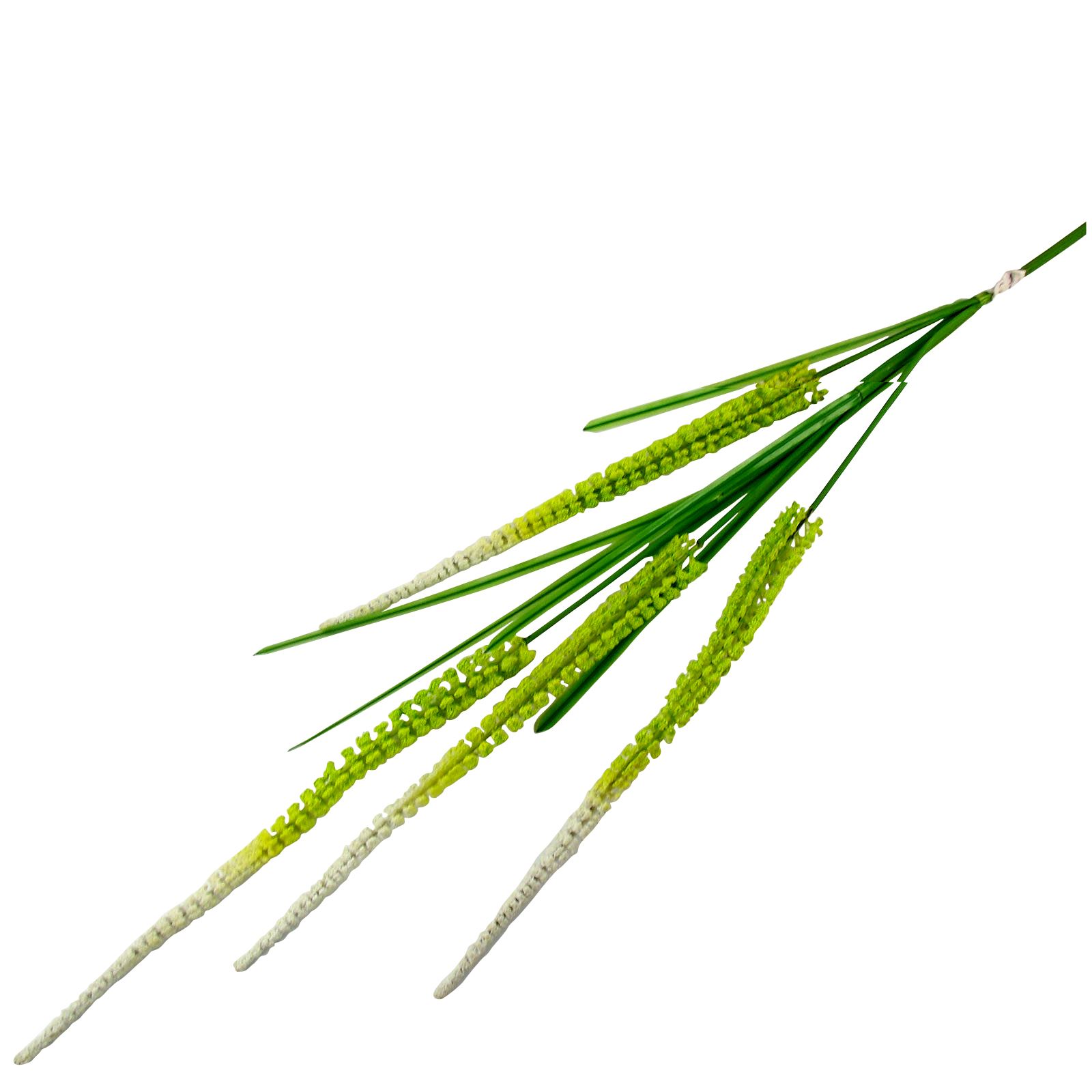 Spari lunghi di palude steli di fiori artificiali spray fogliame - Foto 2 di 5