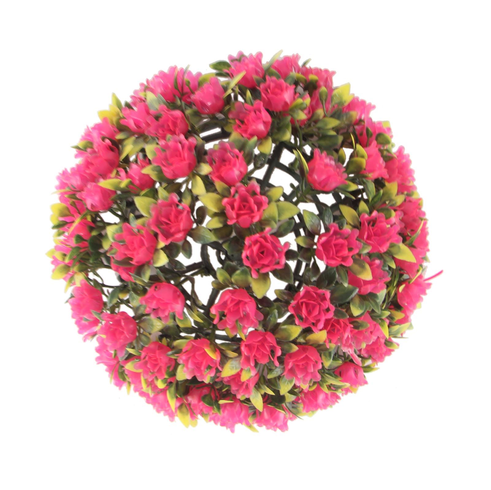 Plastic Topiary Balls in 3 Sizes - UV Protected - Garden Outdoor Floral | eBay