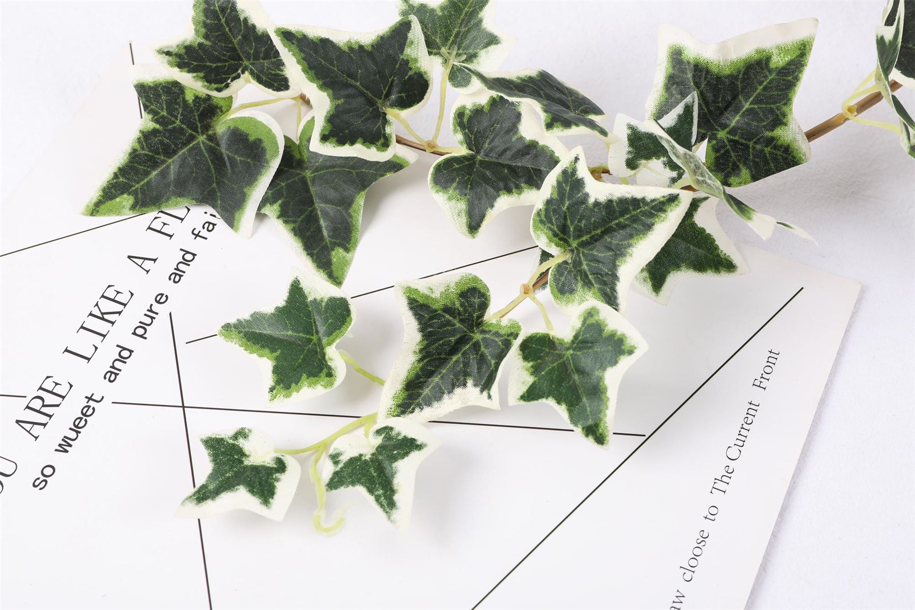 Deluxe Branching Ivy Leaf Garland - MULTI BRANCH SPRAY STYLE PREMIUM - Picture 9 of 9