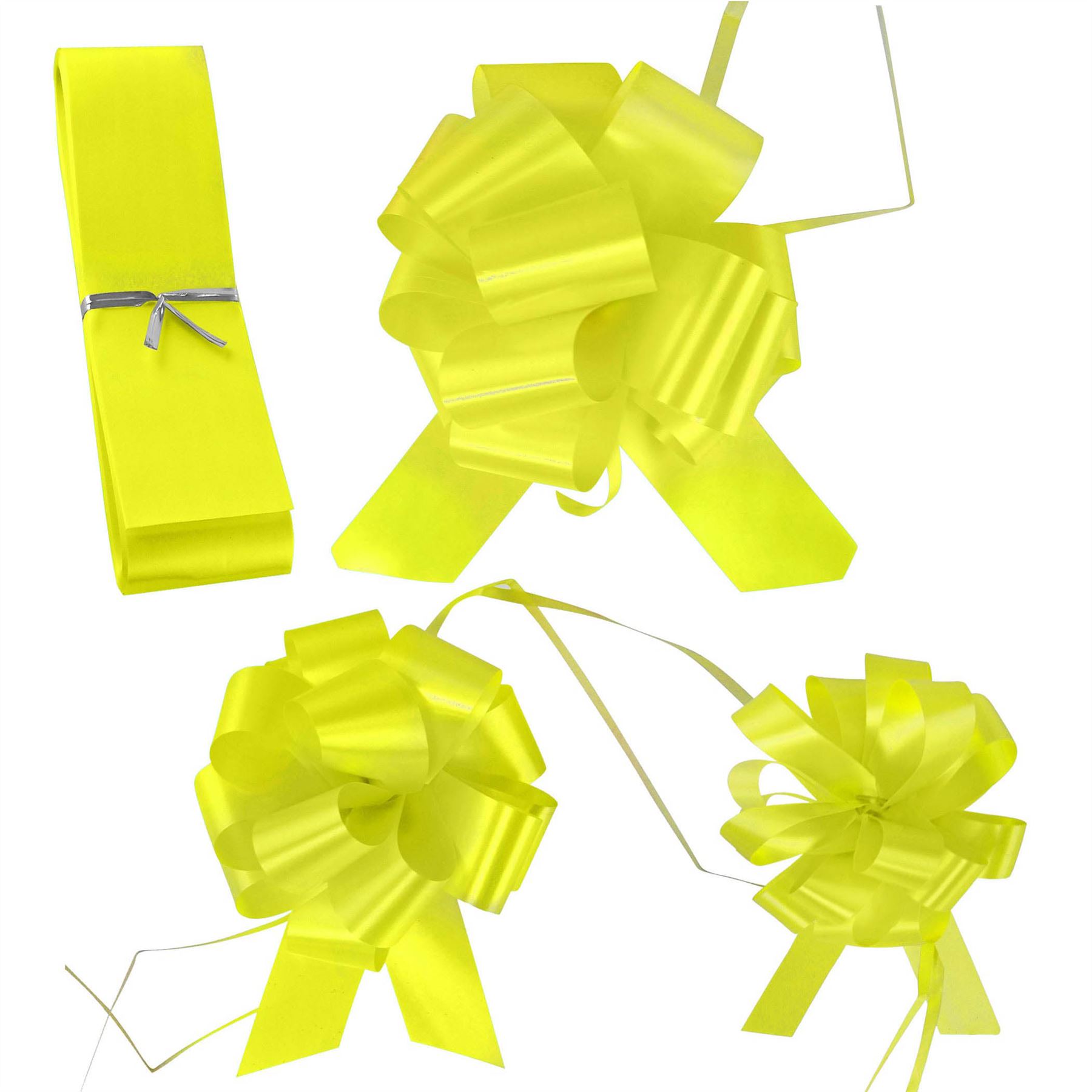 20x PP Pull Bows - 18mm, 30mm or 50mm Size - Florist Pullbows Ribbon Car - Picture 93 of 96