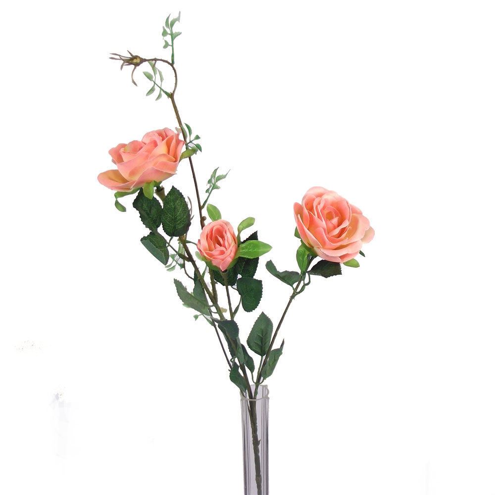 Wild Ranunculus Rose Spray Artificial Flowers Spray Stems - Picture 5 of 6
