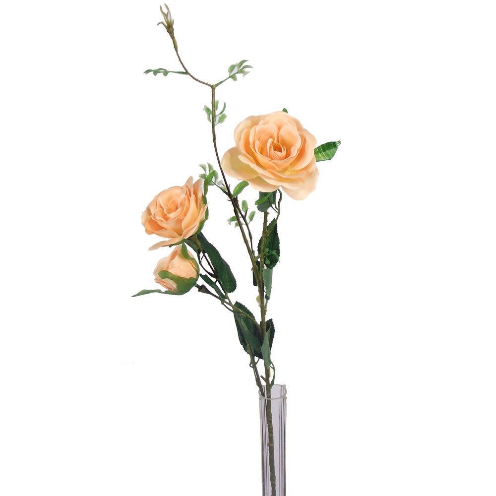 Wild Ranunculus Rose Spray Artificial Flowers Spray Stems - Picture 6 of 6