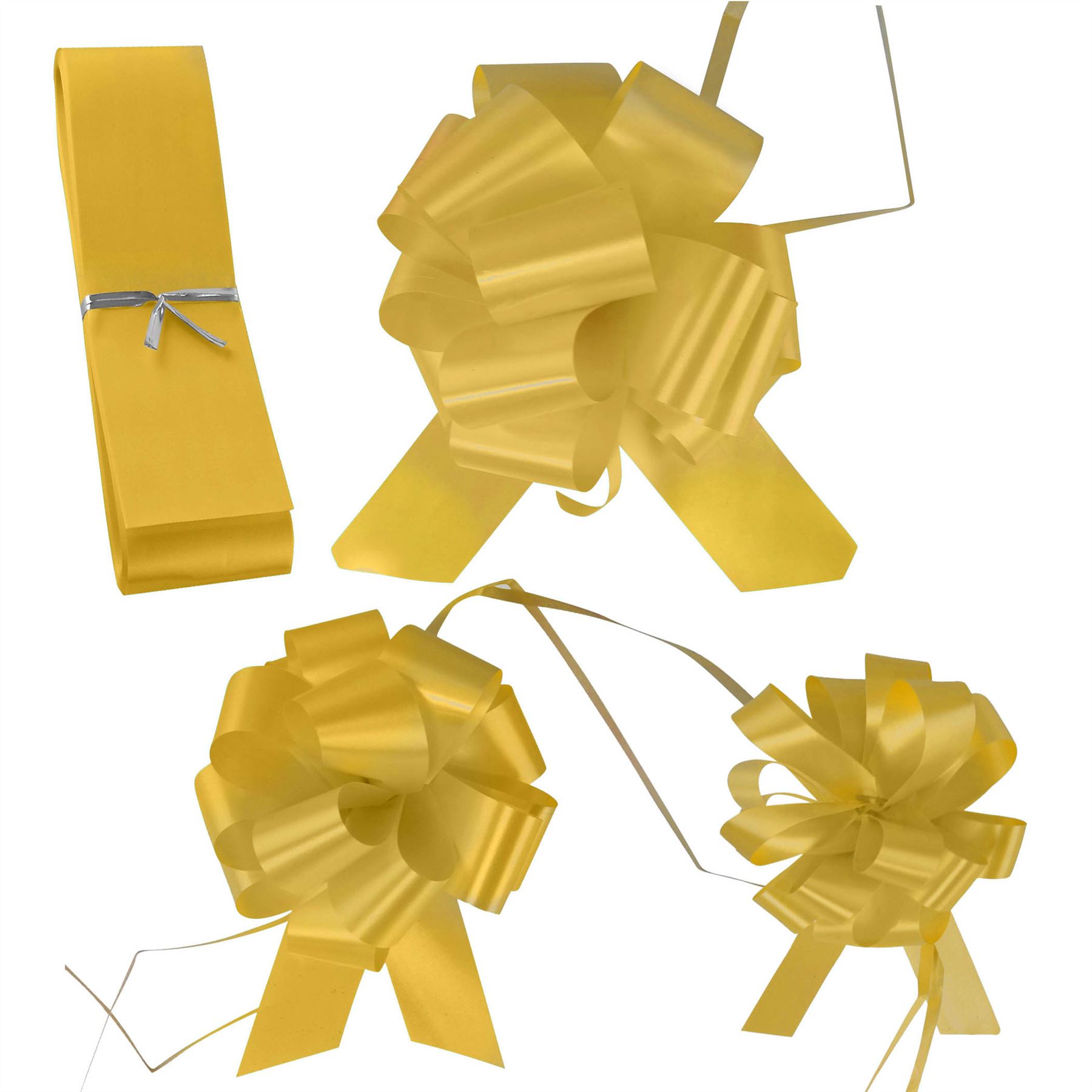 20x PP Pull Bows - 18mm, 30mm or 50mm Size - Florist Pullbows Ribbon Car - Picture 32 of 96