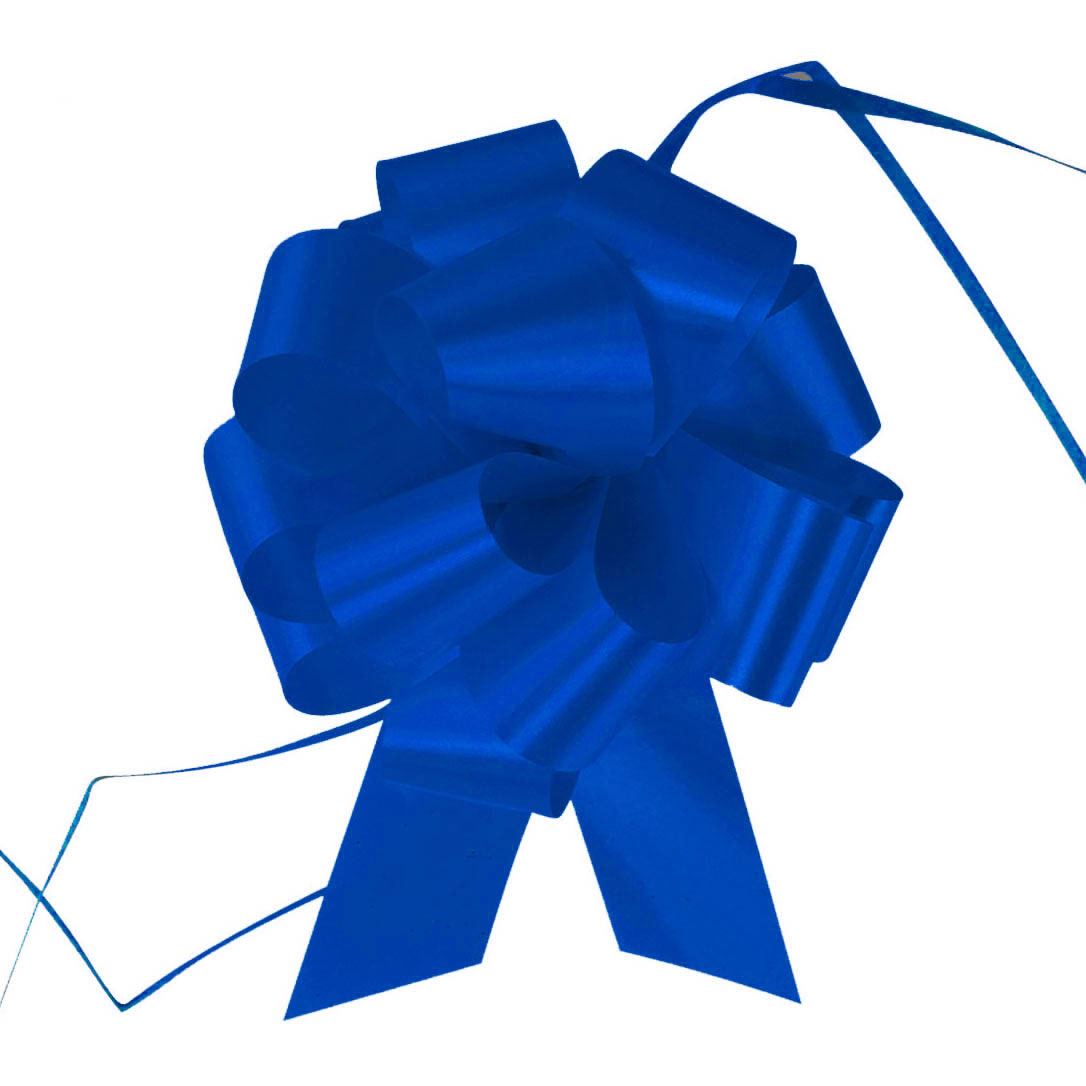 40x PP Pull Bows - 18mm 30mm 50mm - Florist Pullbows Ribbon Car Wedding Pompom - Picture 25 of 102