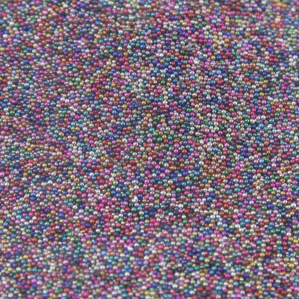 Kaviar Mikroperlen Großhandel und kleine Menge Nail Art Mini Kugeln Bulks - Bild 18 von 25