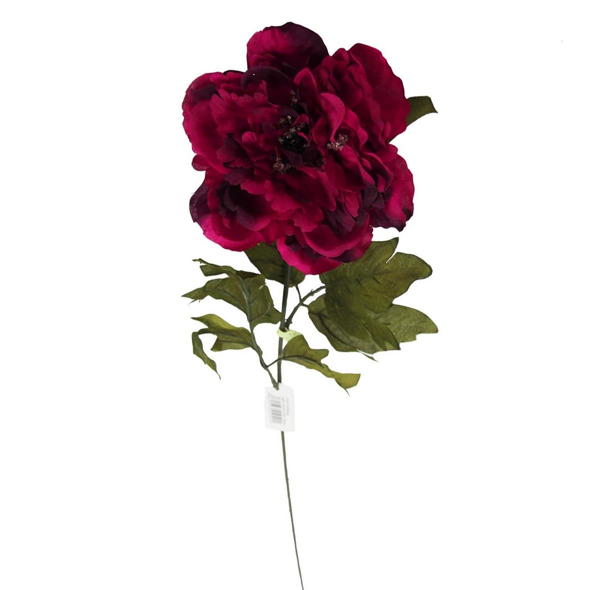 Peonía abierta única grande - tallo con descuento para flores de seda artificial - Imagen 5 de 5