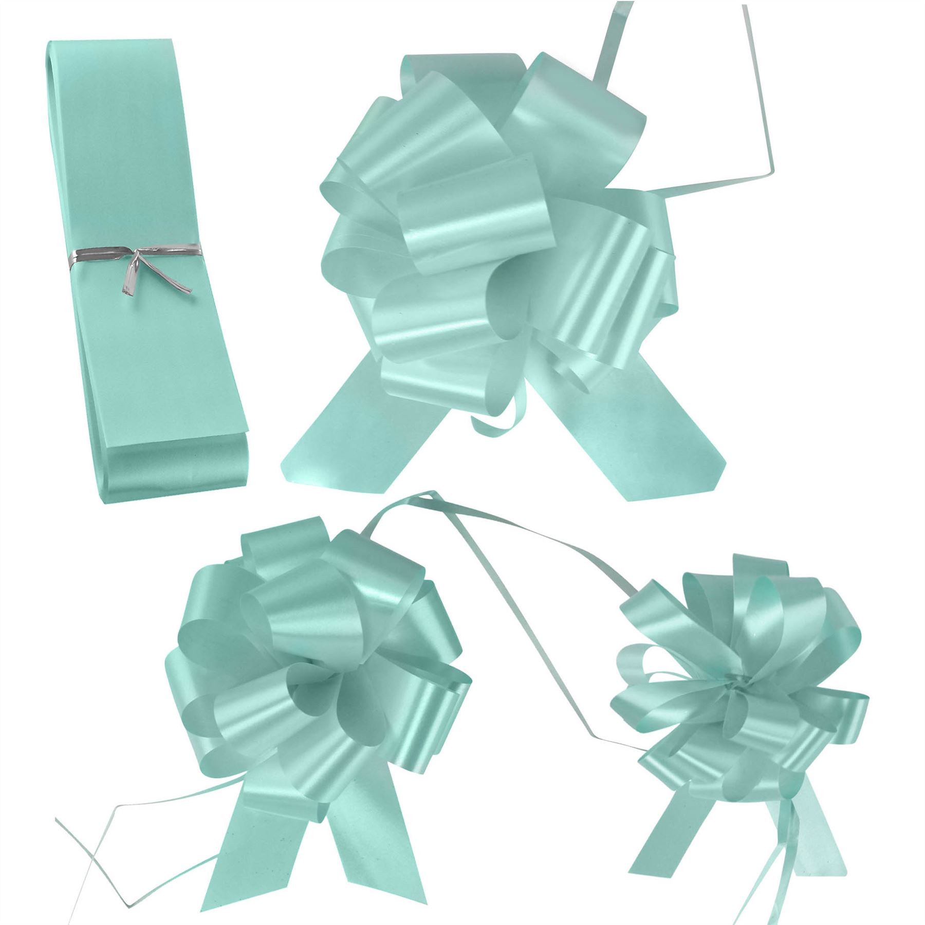 20x PP Pull Bows - 18mm, 30mm or 50mm Size - Florist Pullbows Ribbon Car - Picture 87 of 96