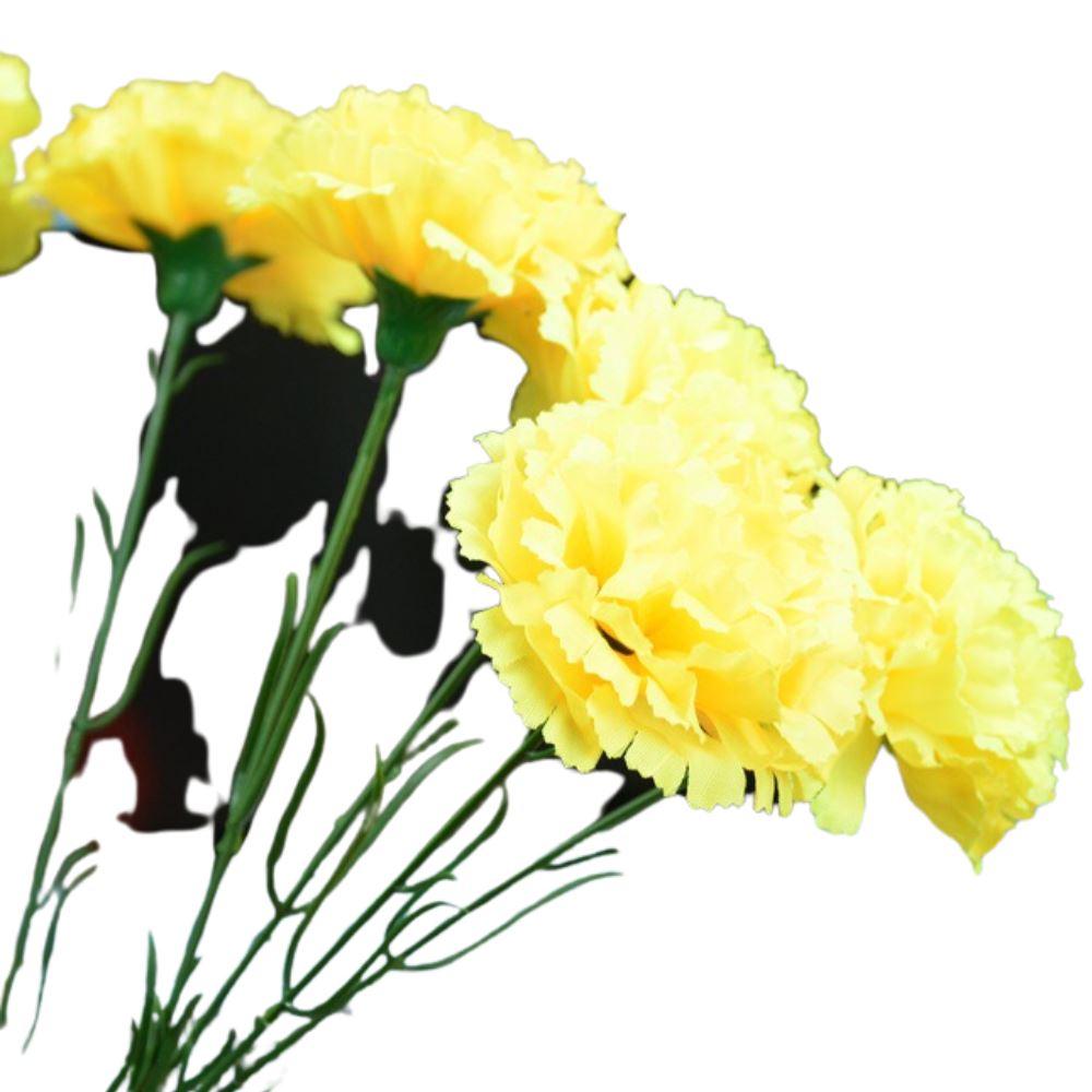 MULTI-LISTING Premium Carnation Long Stem Flowers Artificial - Picture 11 of 11