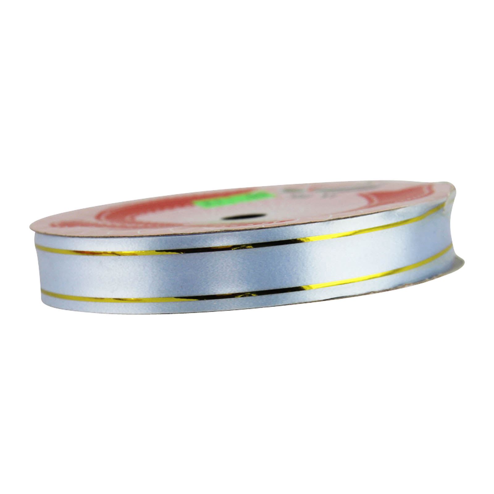 Full Roll of 18mm Gold Striped Poly Ribbon! Florist Craft PP - Picture 7 of 8