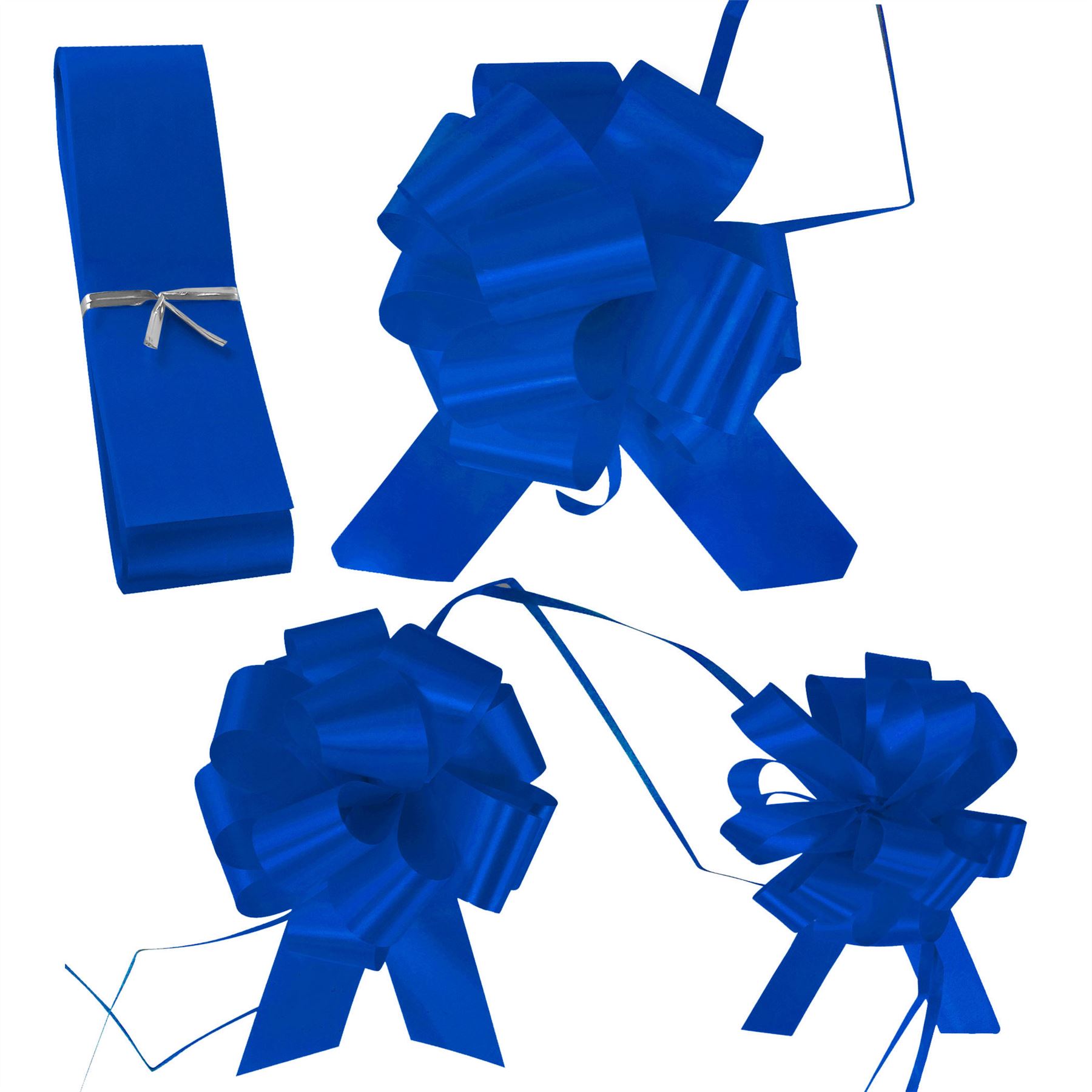 20x PP Pull Bows - 18mm, 30mm or 50mm Size - Florist Pullbows Ribbon Car - Picture 22 of 96