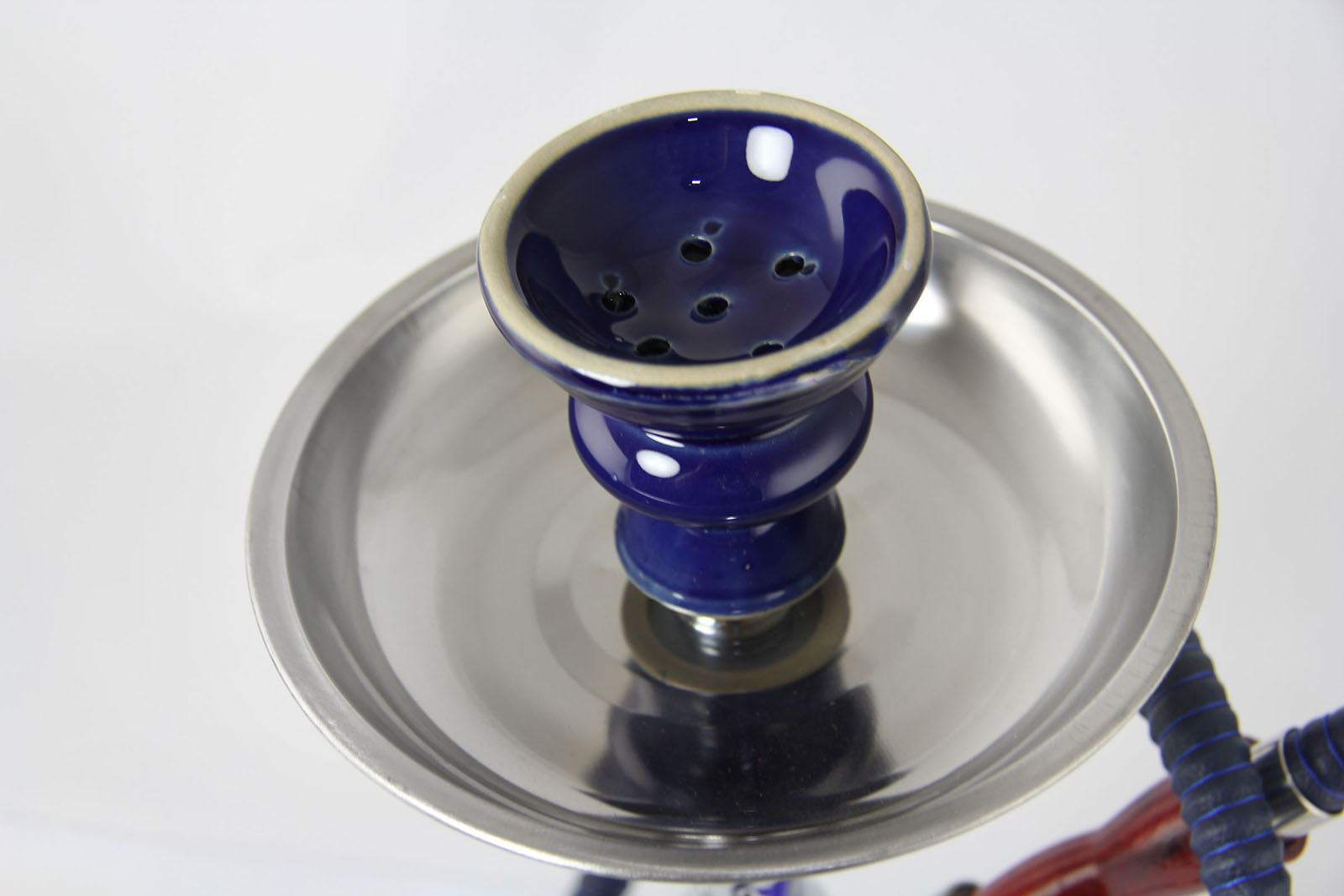 Pipa Bajo Premium Moderna Mya Cromo Hookah Shisha Egipcia ALTA CALIDAD - Imagen 3 de 9