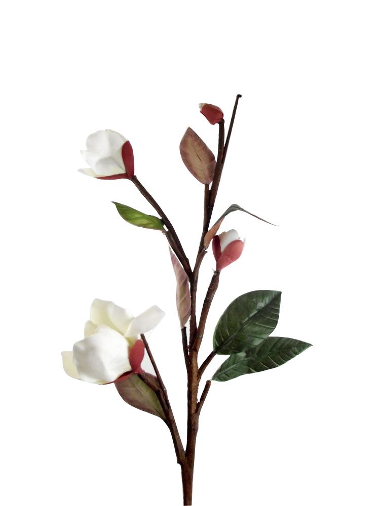 Real Bark Effect Orchid Spray Artificial Silk Flowers Stems - Picture 4 of 4