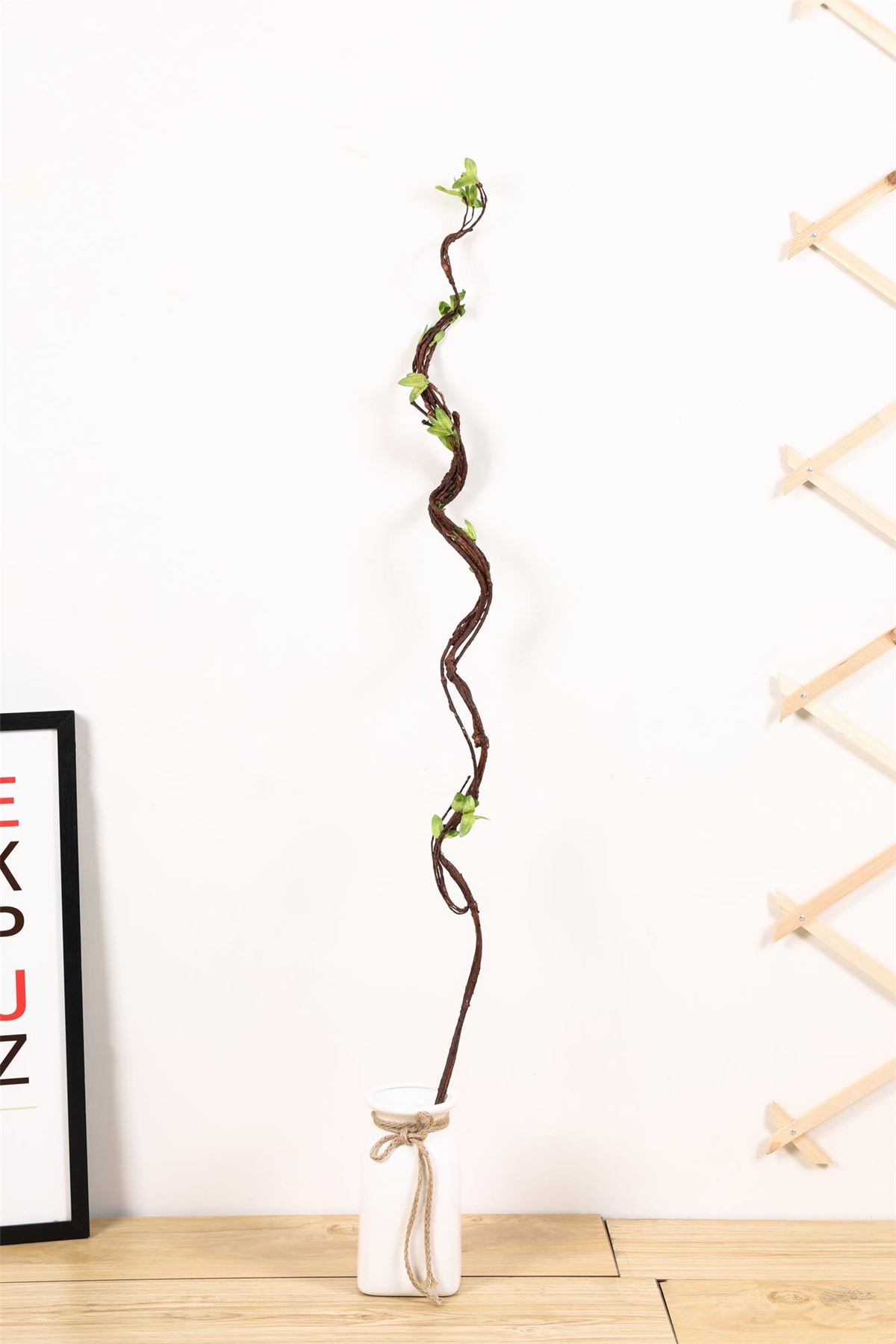 Artificial Branch Flowers - Real Touch Bark Moss Plants Wood Decoration - Picture 18 of 22