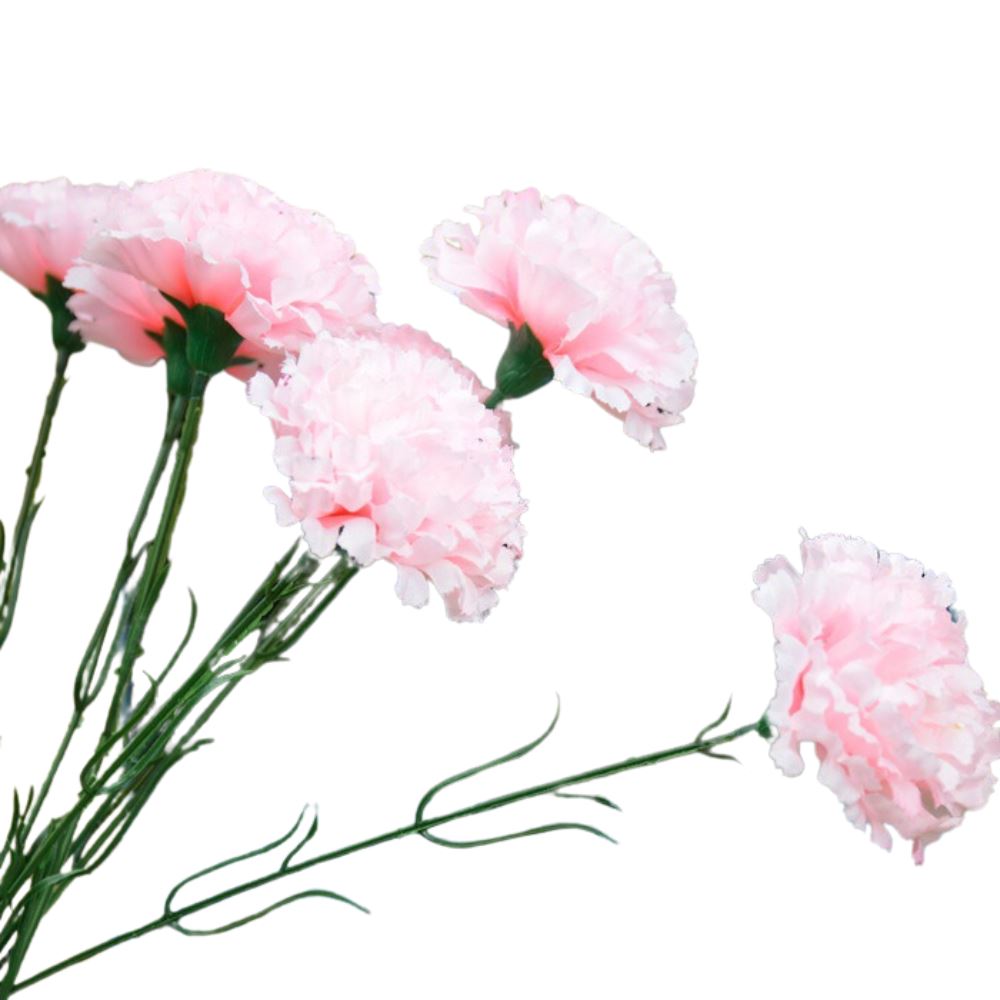 MULTI-LISTING Premium Carnation Long Stem Flowers Artificial - Picture 4 of 11
