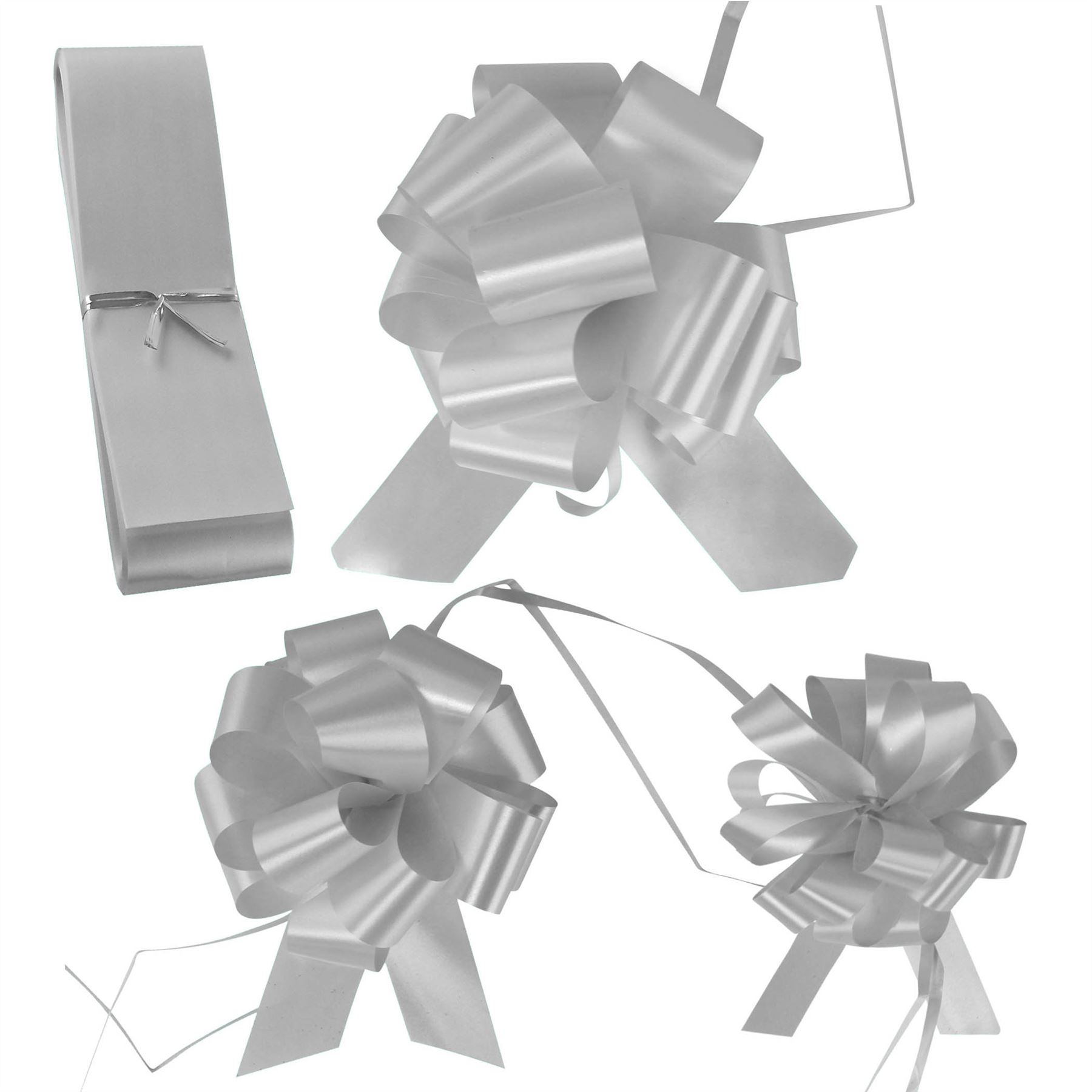 20x PP Pull Bows - 18mm, 30mm or 50mm Size - Florist Pullbows Ribbon Car - Picture 79 of 96
