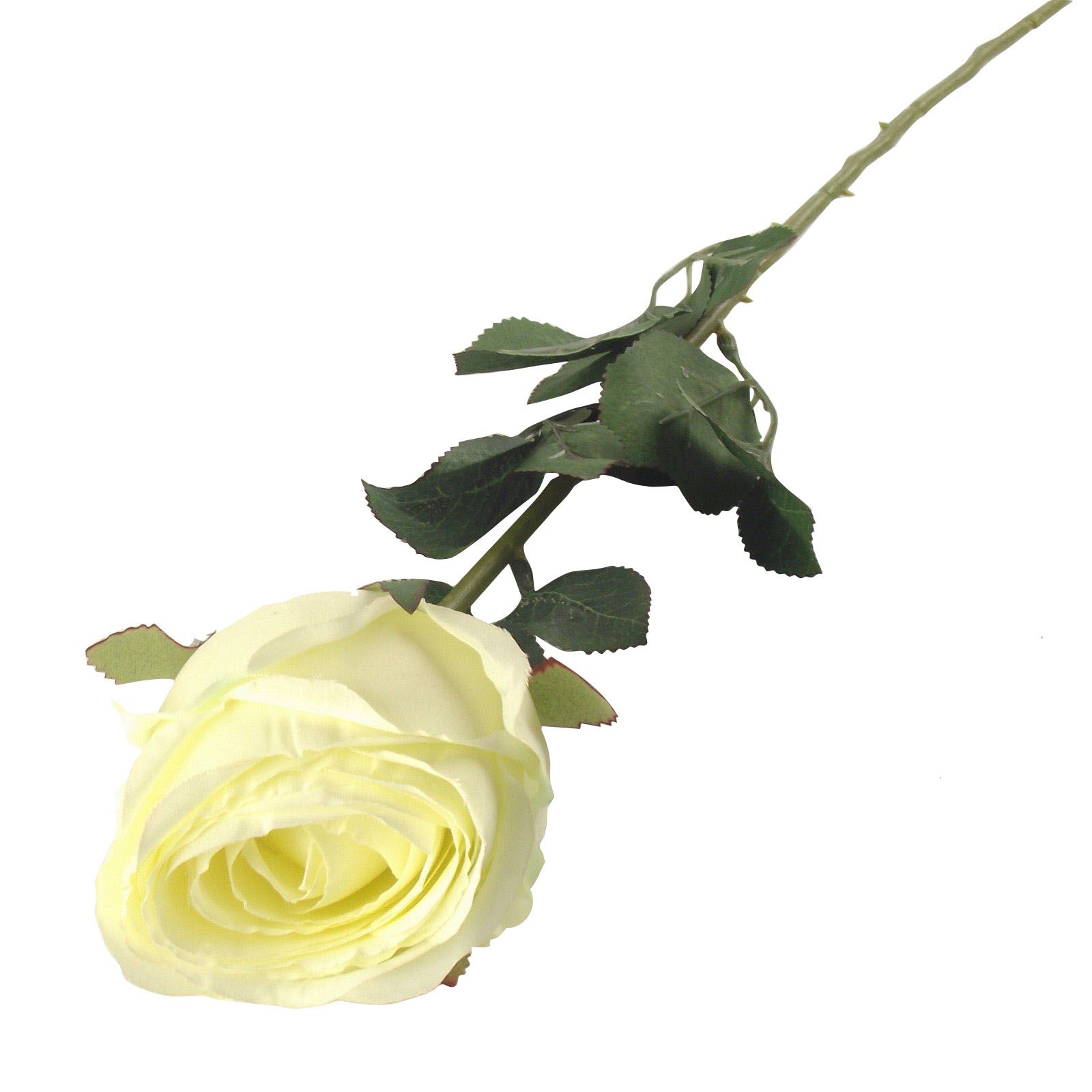 Tallo de flores artificiales XL cerrado único XL para boda - Imagen 2 de 7