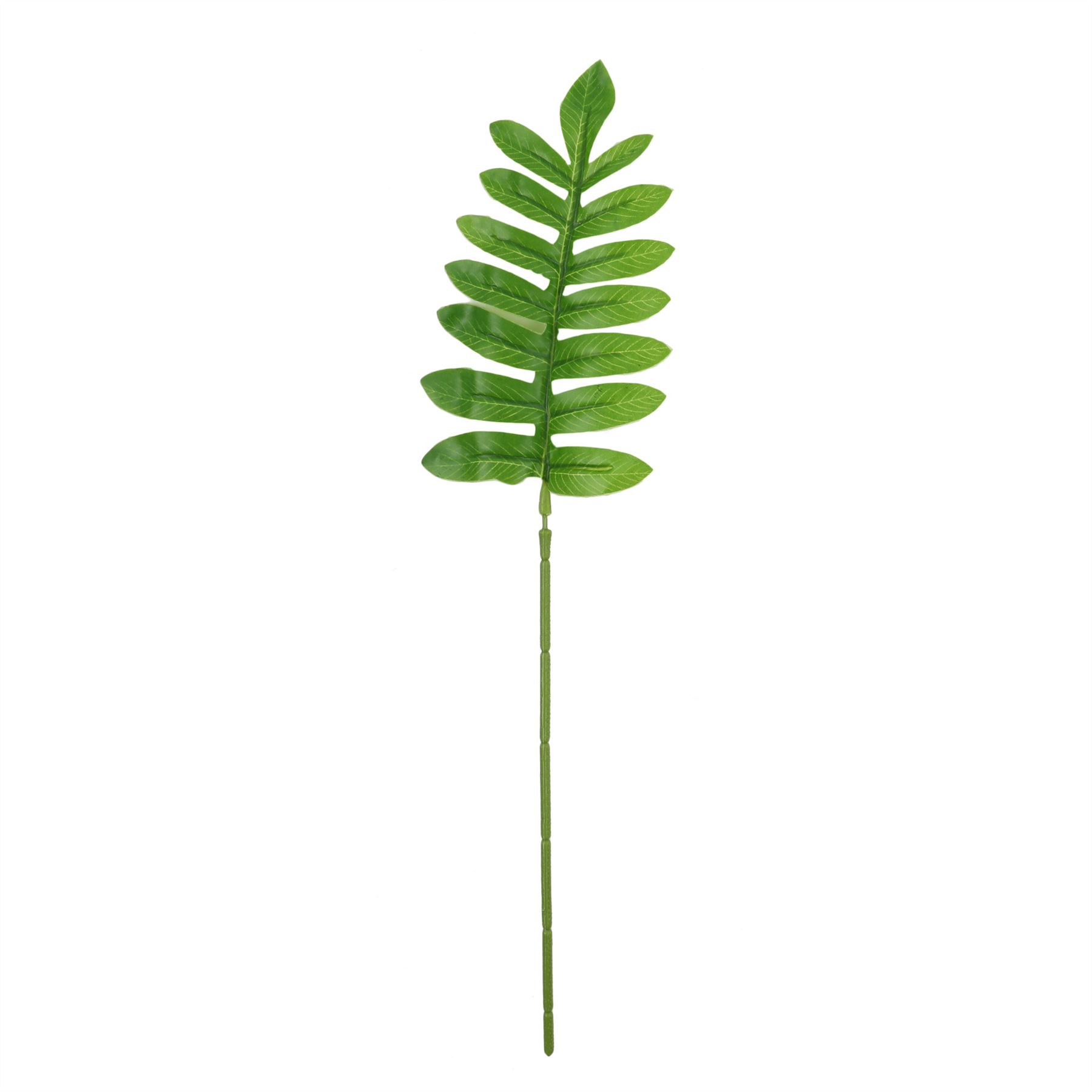 Lush Artificial Tropical Leaf Decorations Stems for Floristry Home Bouquet - Picture 7 of 14
