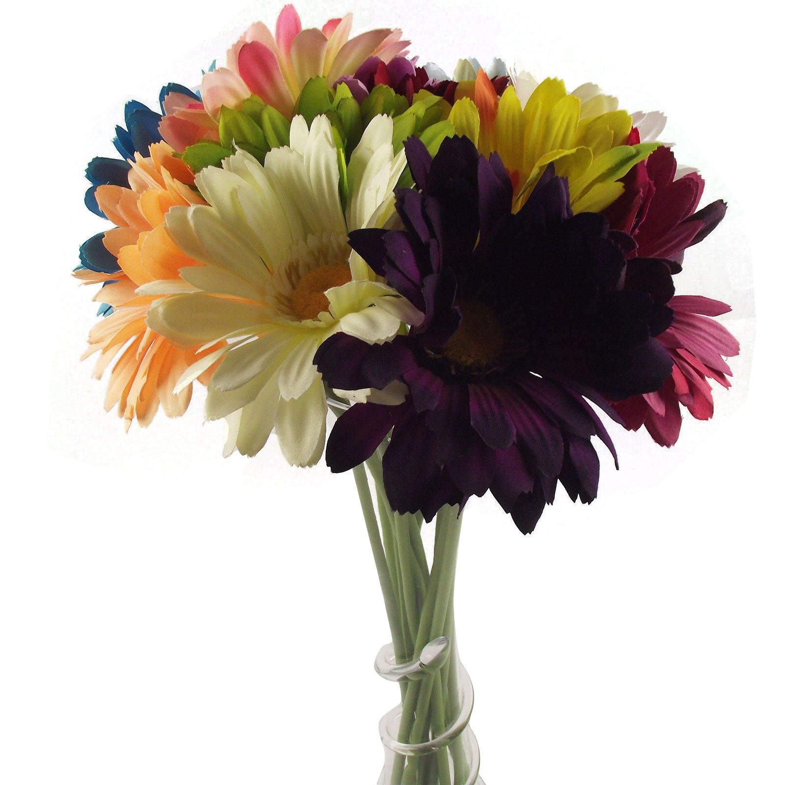 Single XL Soft Touch Gerbera Artificial Flowers Stem eBay