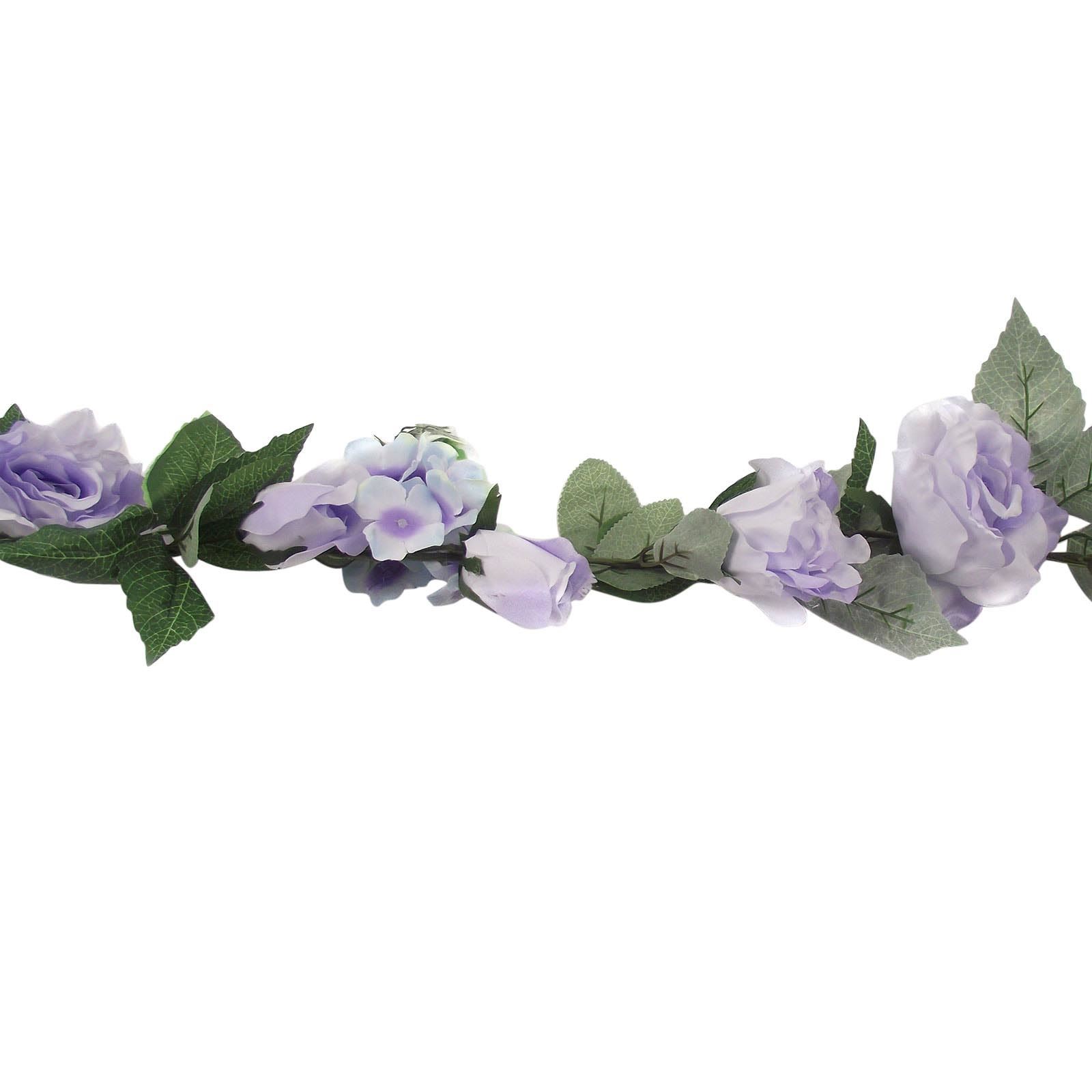 Ghirlande Deluxe Rosa e Ortensia Soft Touch - Fiore Premium Matrimonio Vite - Foto 9 di 11