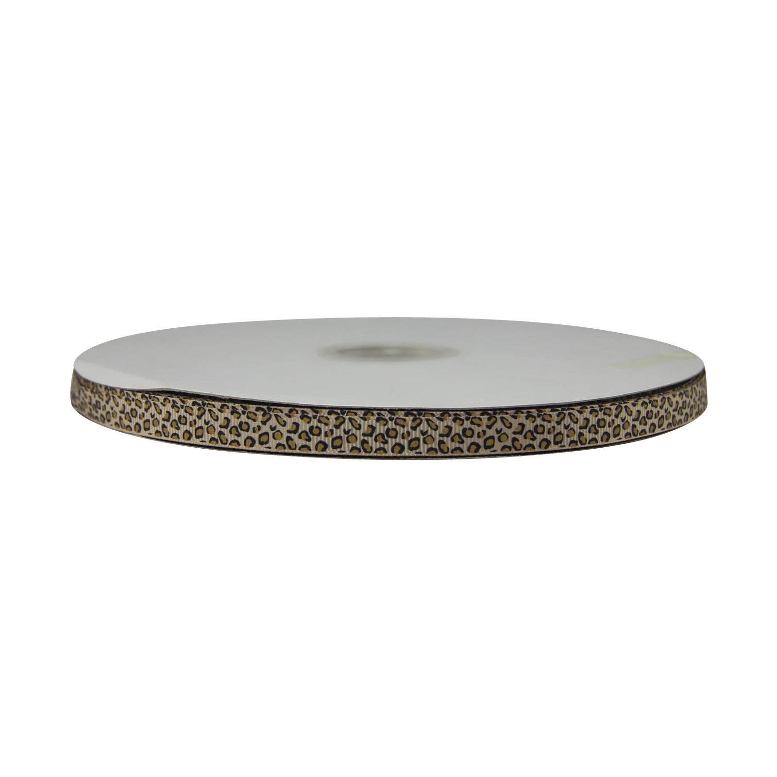 Premium Grosgrain Leopard Print Ribbon - Cheetah Animal Design Wild Craft - Picture 22 of 25