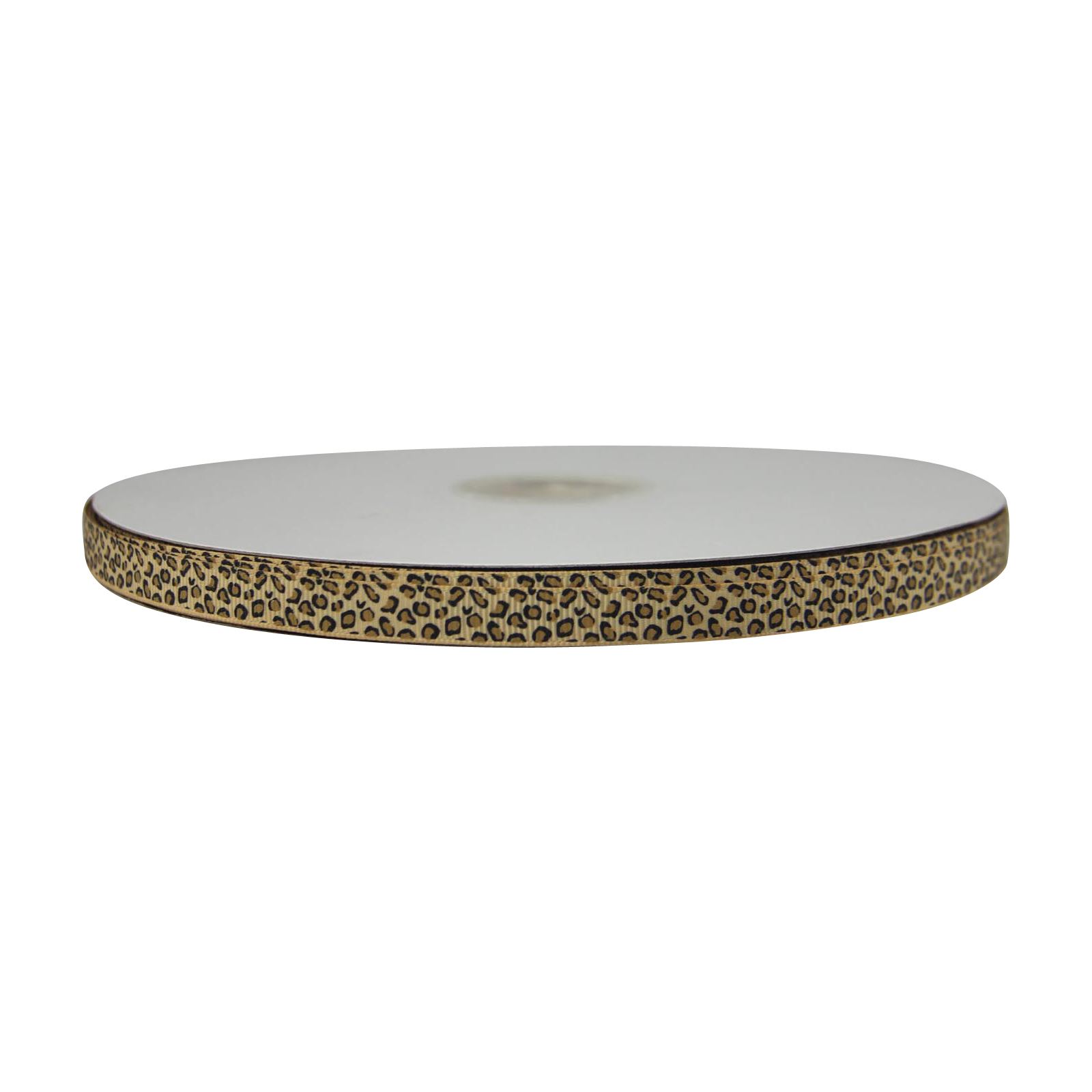 Premium Grosgrain Leopard Print Ribbon - Cheetah Animal Design Wild Craft - Picture 9 of 25