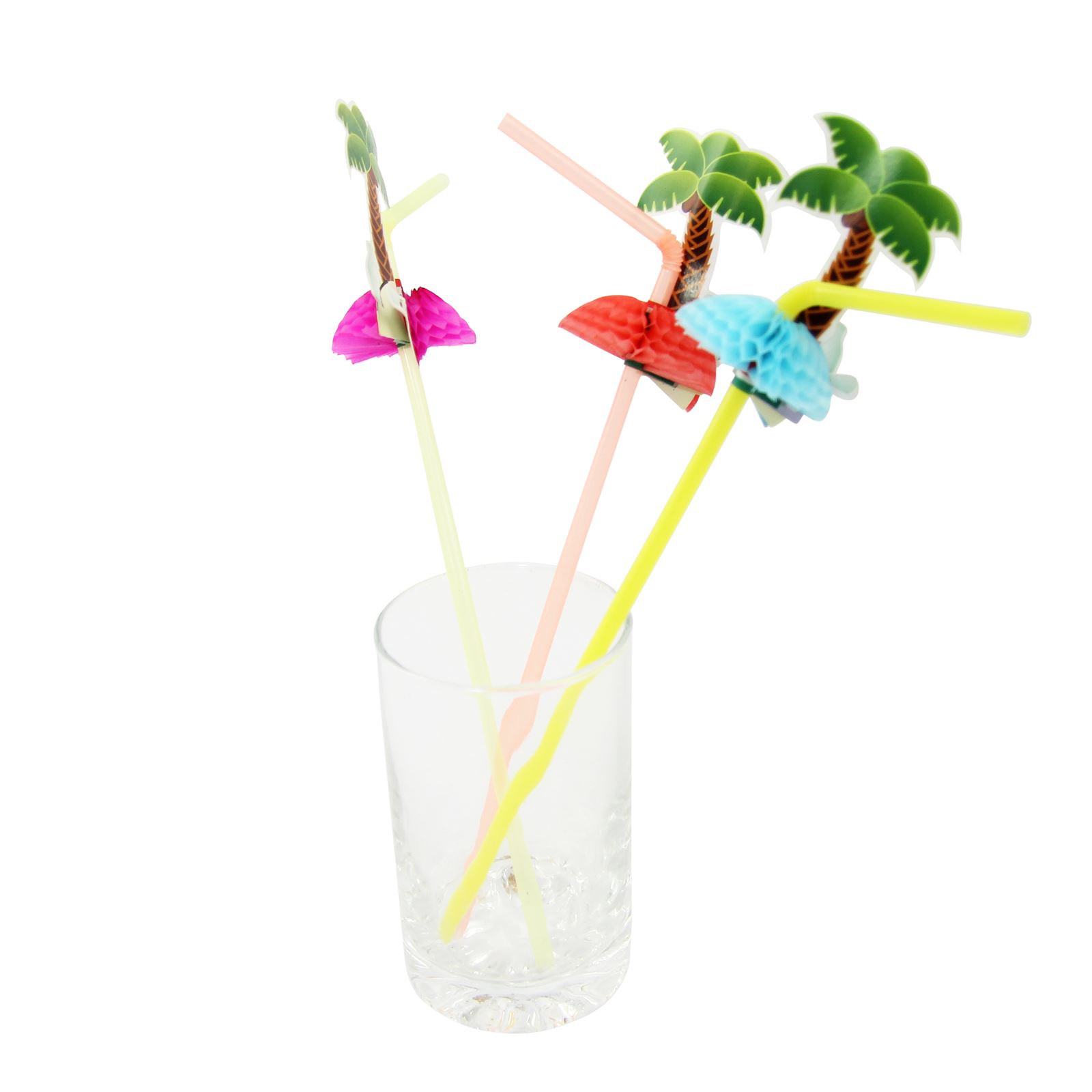 3D Exotic Drinking Straws Multi Listing! Party Umbrella Cocktail Parasol Sticks - Picture 8 of 9