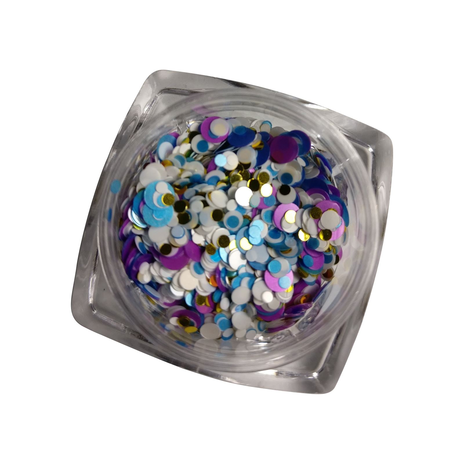 Dot Mix Cosmetic Chunky Glitter Pots - Festival Body Art Neon - Picture 3 of 7