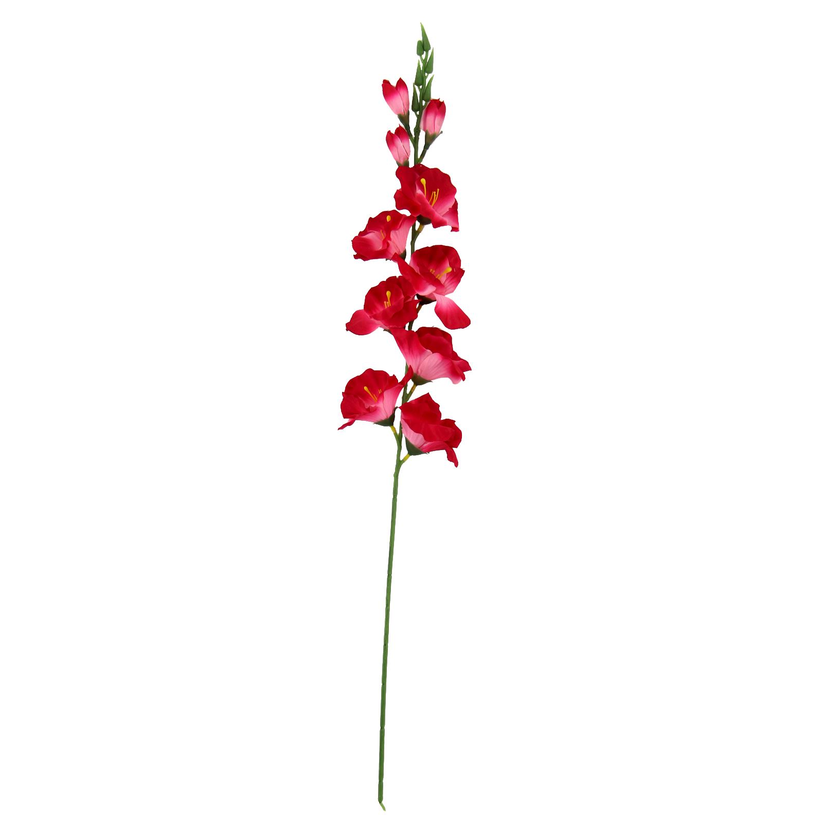 Artificial Gladioli Spray Stem Artificial Gladiolus Orchid Flowers