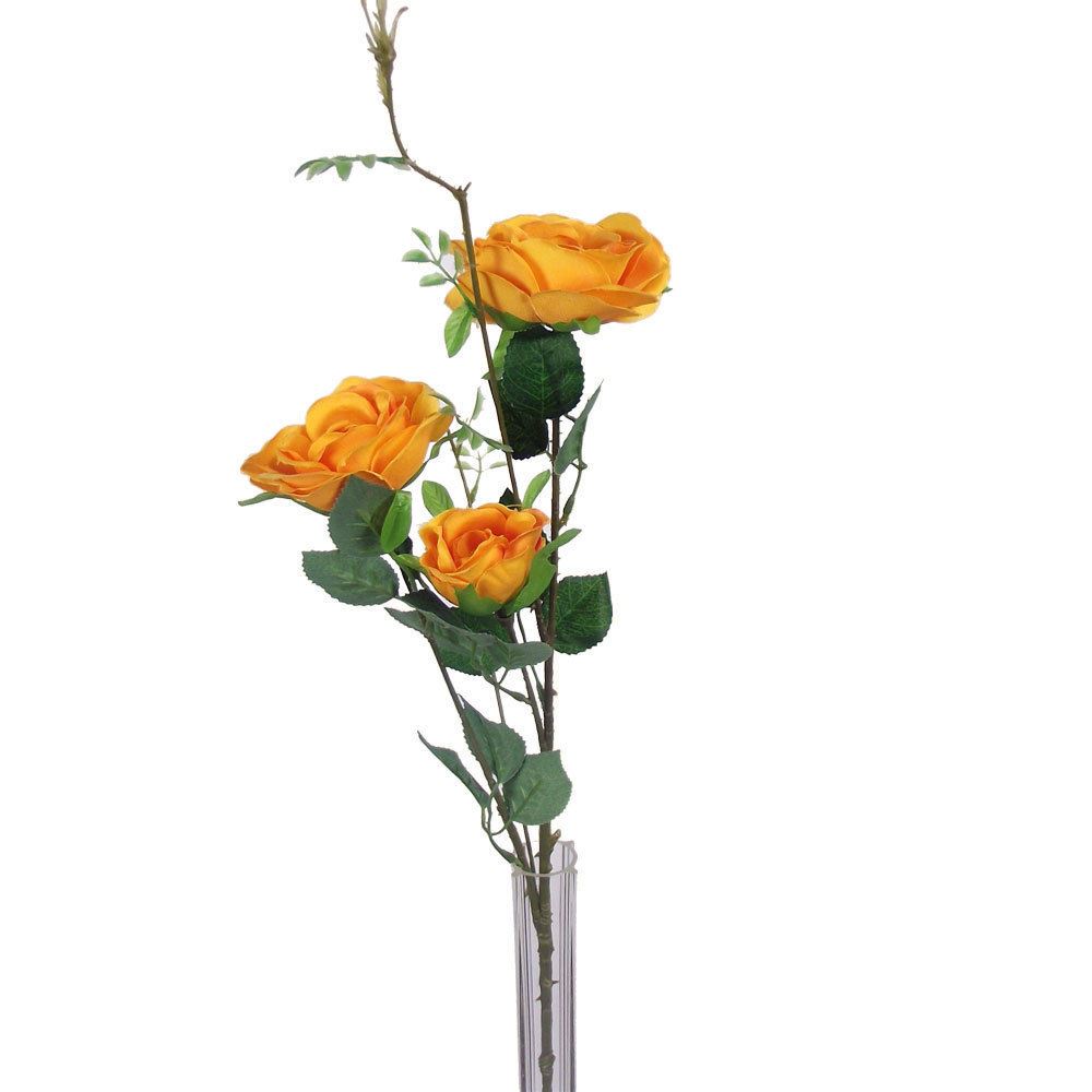 Wild Ranunculus Rose Spray Artificial Flowers Spray Stems - Picture 4 of 6