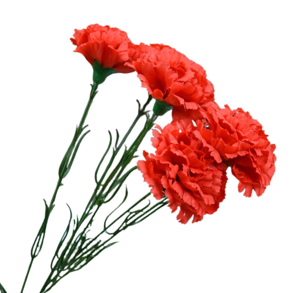 MULTI-LISTING Premium Carnation Long Stem Flowers Artificial - Picture 9 of 11