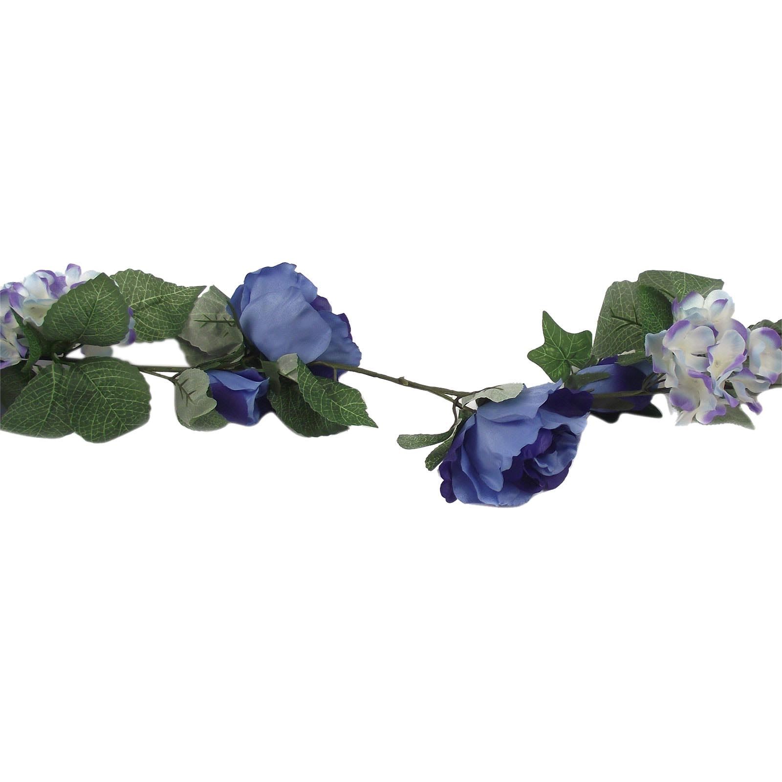 Ghirlande Deluxe Rosa e Ortensia Soft Touch - Fiore Premium Matrimonio Vite - Foto 3 di 11