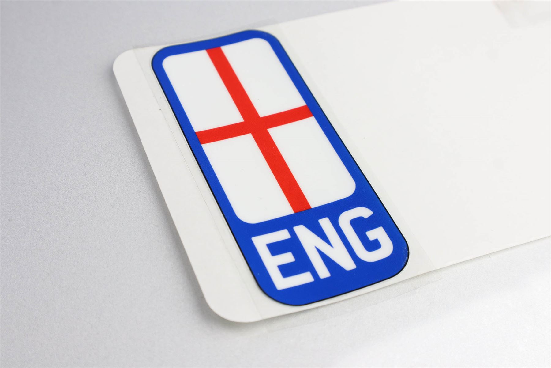 Blue 2D Number Plate Flag Side Badges - Wholesale Sticker Side - Picture 3 of 5