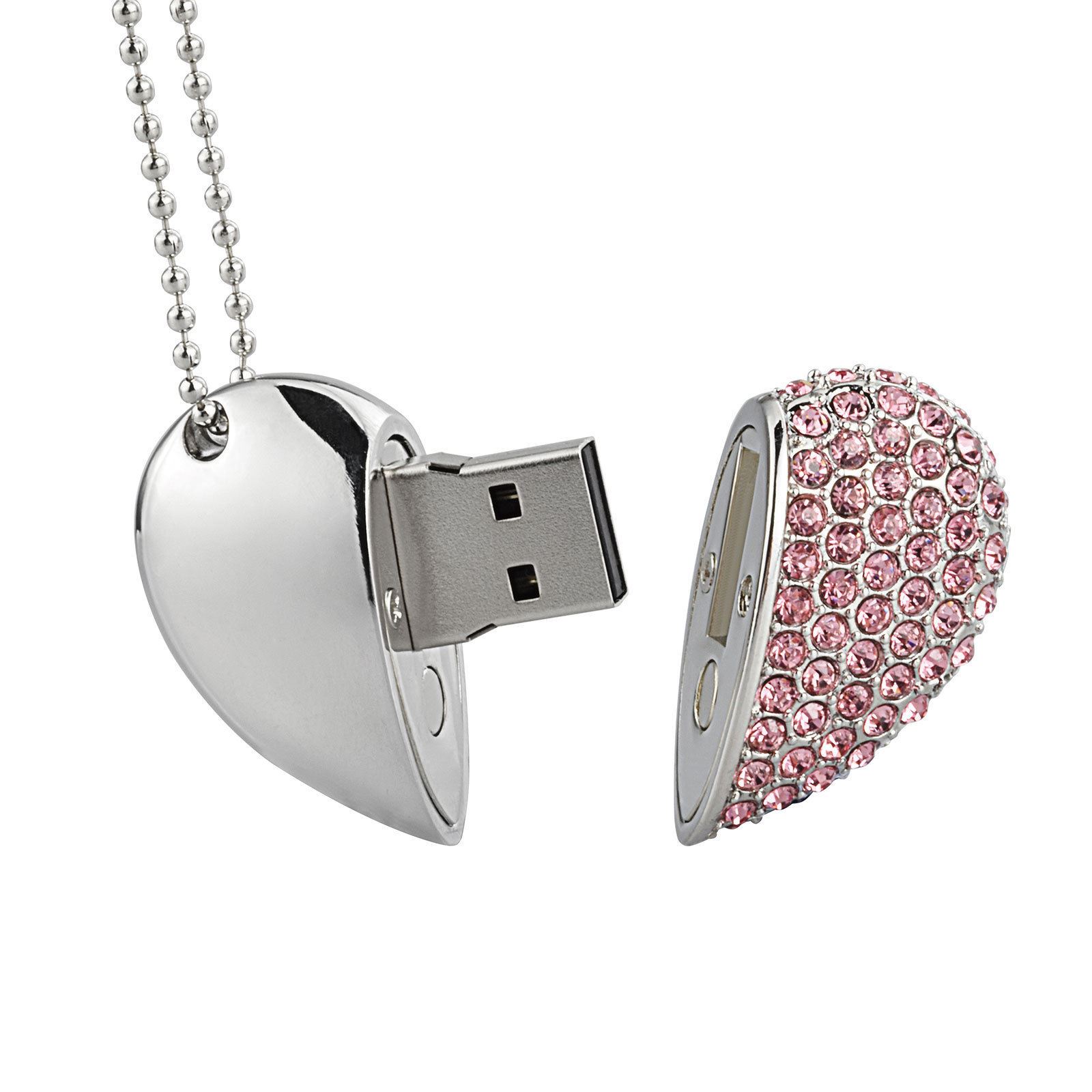 Collar Pulsera Dije Funcionando 8 GB Flashdrive Memoria Novedad Damas Reino Unido - Imagen 9 de 13