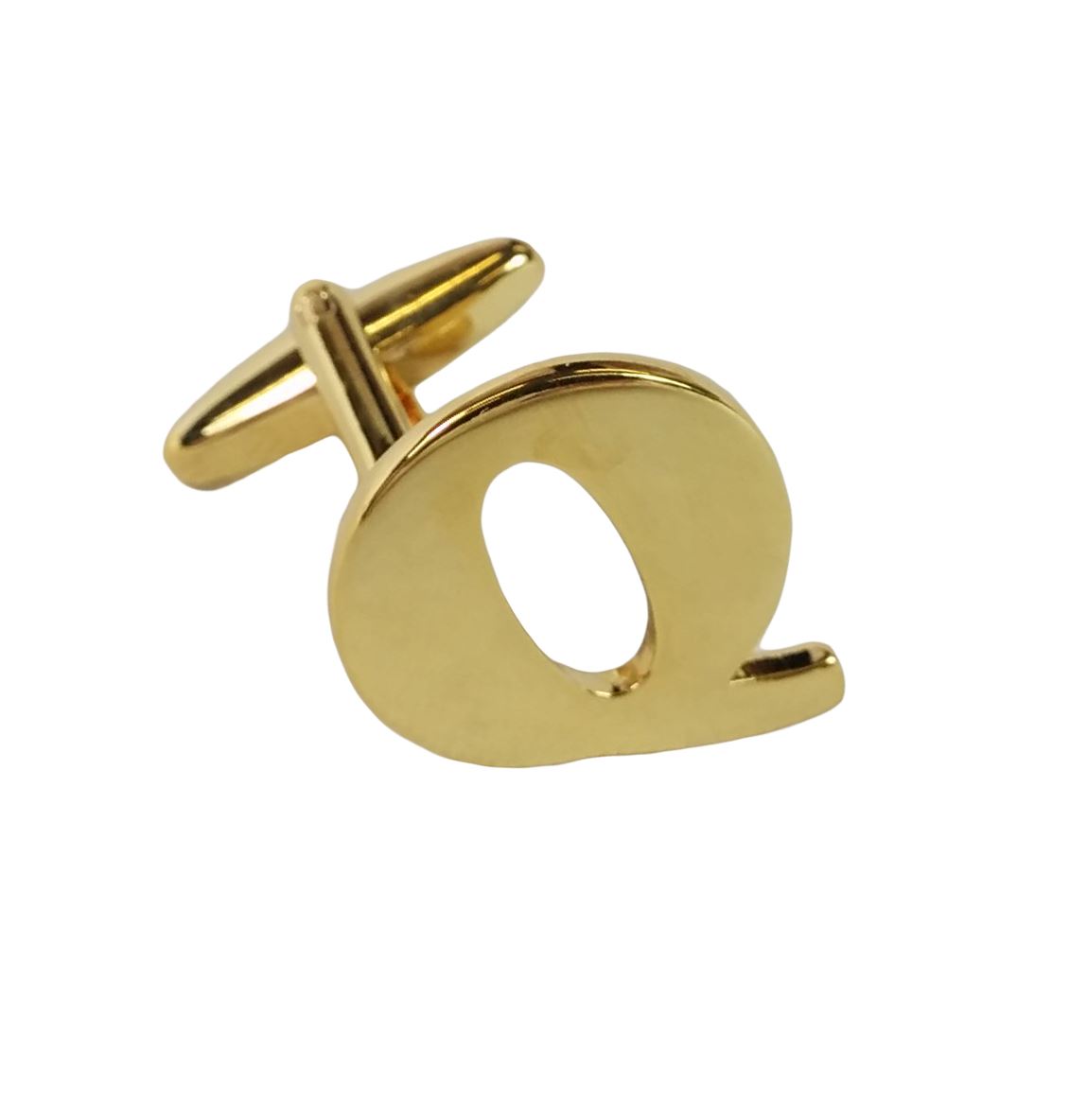Single (Buy 2 For A Pair) Gold Alphabet Initial Mix & Match Letter Cufflink UK - Picture 18 of 27