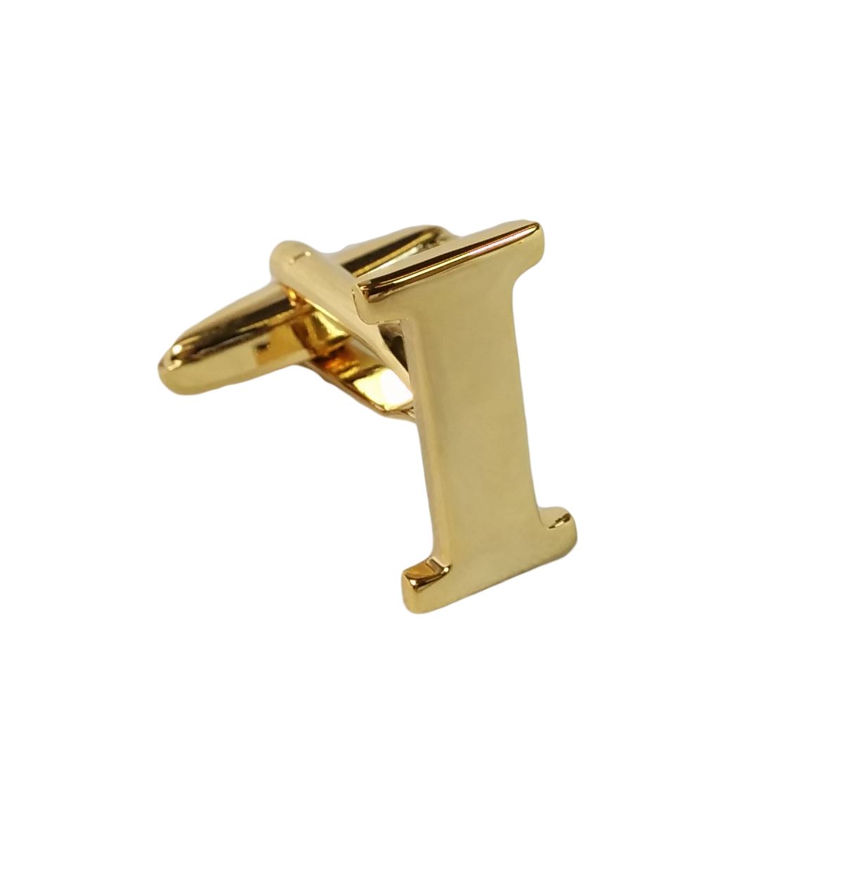 Single (Buy 2 For A Pair) Gold Alphabet Initial Mix & Match Letter Cufflink UK - Picture 10 of 27